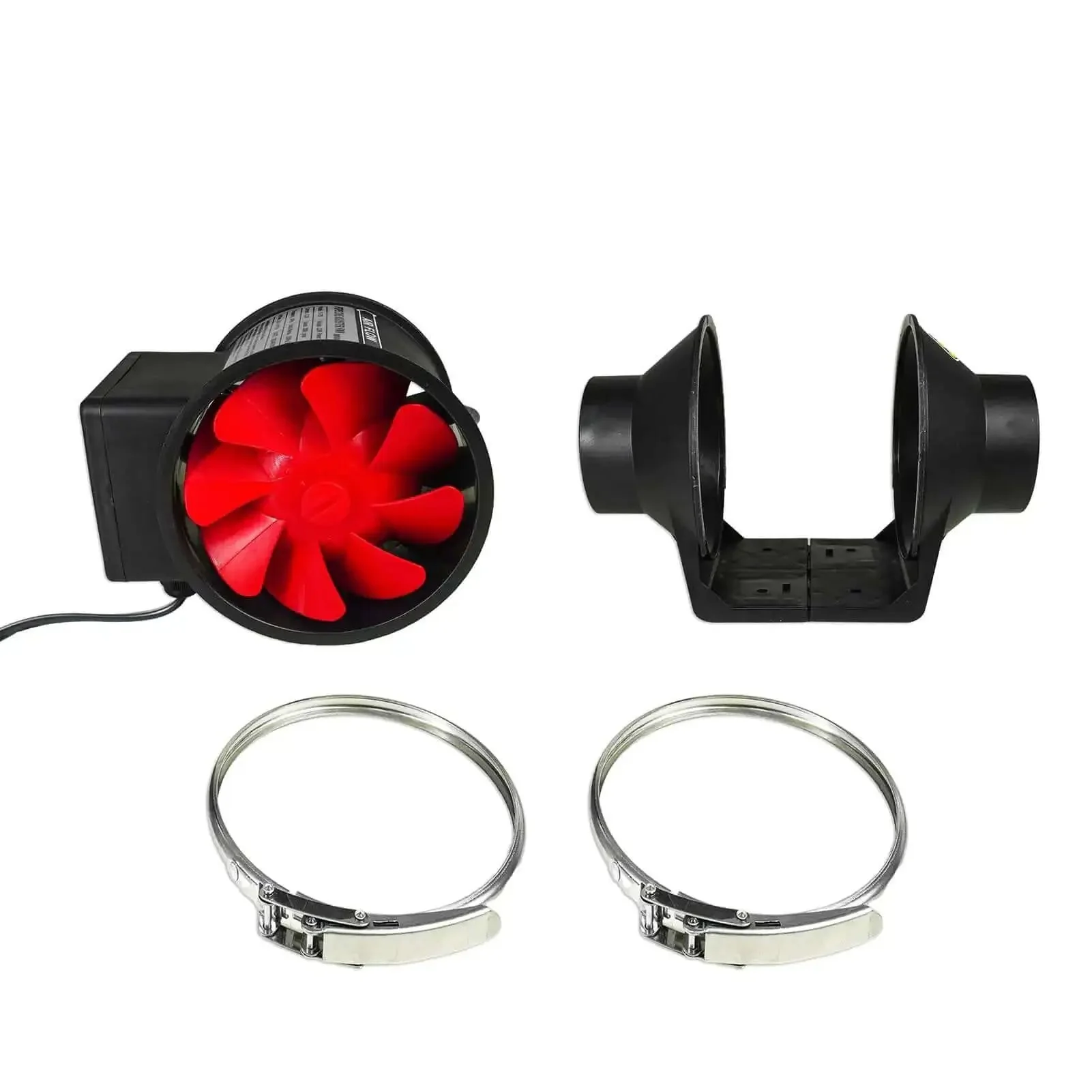 Powerful 3 Inch Duct Fan With Speed Controller Delivers Up To 200 Cubic Meters Per Hour Airflow For Quick Exhaust And Enhanced Air Circulation In 3D Printer Enclosures And Grow Tents While Keeping Noise Low And Smooth Operation - Image 5