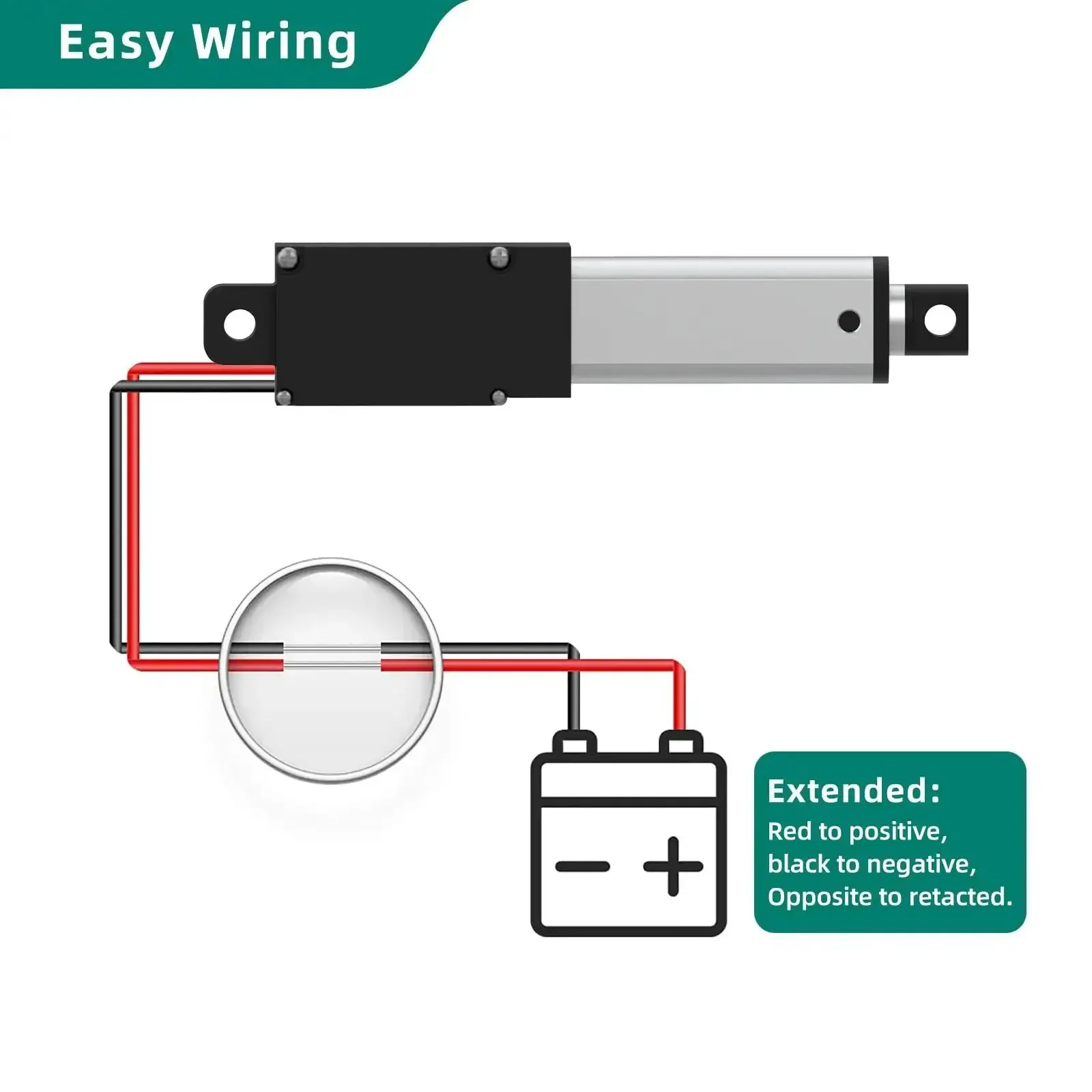 Powerful 75mm 20N Mini Linear Actuator 12V High Speed 1.2 Inches Per Second 4.5lb Load 3 Inch Stroke Includes Mounting Brackets For Robotics And Home Automation Compact Durable Electric Motion - Image 2