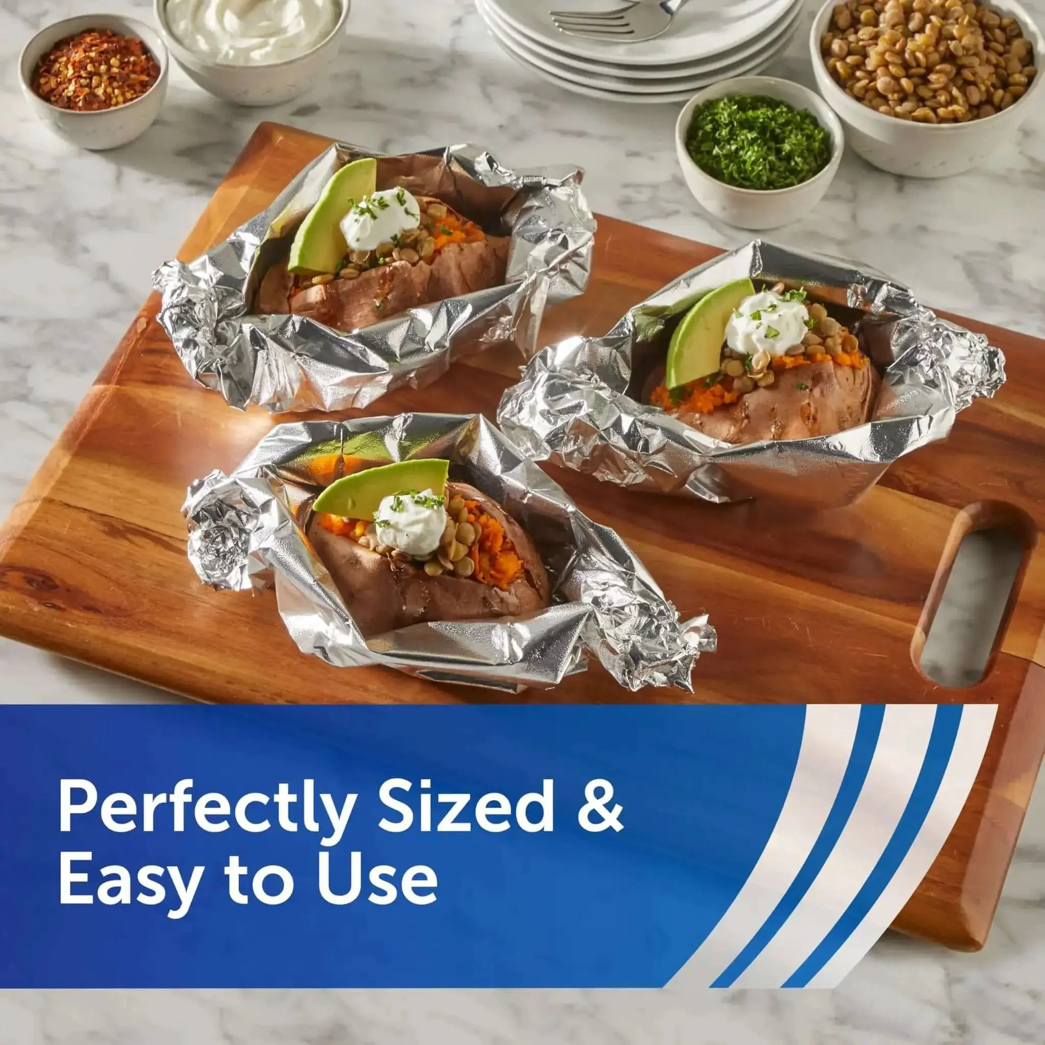 Pre Cut Pop Up Heavy Duty Aluminum Foil Sheets 14 X 10.25 Inches 150 Sheets Total Pack Of Five Boxes Ideal For Grilling Roasting Meal Prep And Quick Cleanup - Image 5