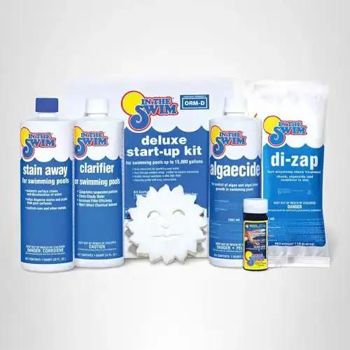 Pre Measured Pool Opening Kit For Up To 35,000 Gallons With Sodium Dichlor Clarifier And Algaecide For Above Ground And In Ground Pools No Guesswork For Crystal Clear Water - Image 2