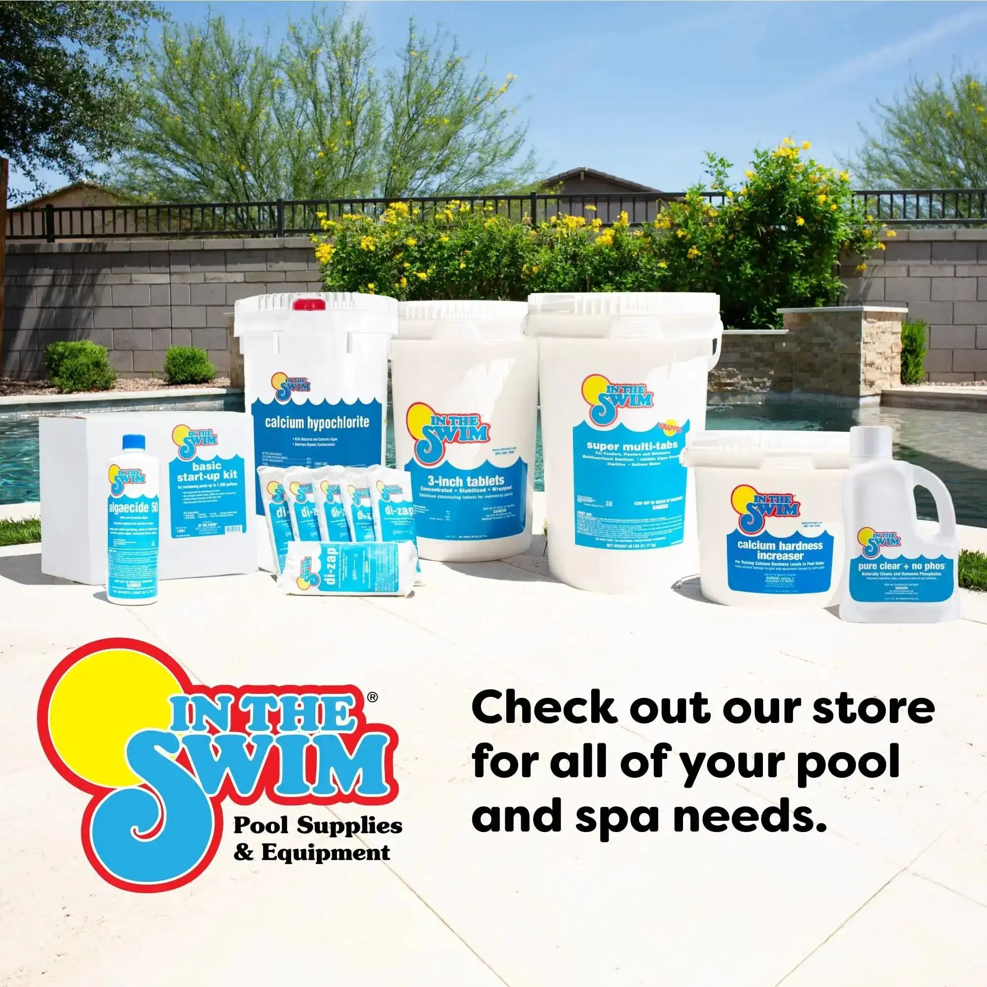 Pre Measured Pool Opening Kit For Up To 35,000 Gallons With Sodium Dichlor Clarifier And Algaecide For Above Ground And In Ground Pools No Guesswork For Crystal Clear Water - Image 3
