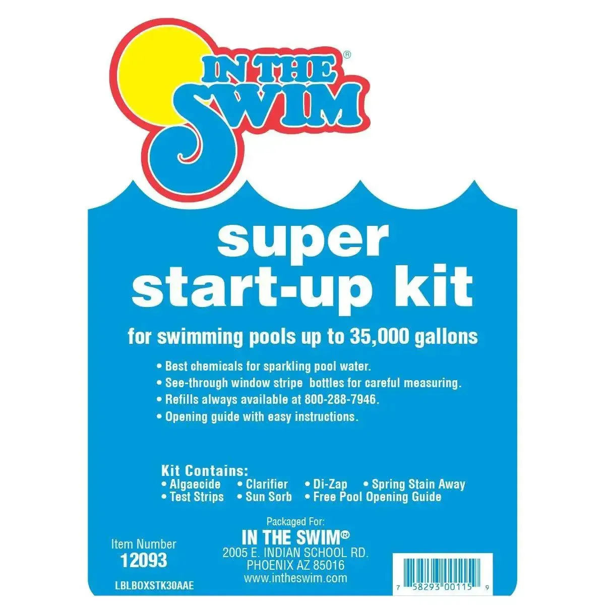 Pre Measured Pool Opening Kit For Up To 35,000 Gallons With Sodium Dichlor Clarifier And Algaecide For Above Ground And In Ground Pools No Guesswork For Crystal Clear Water - Image 4