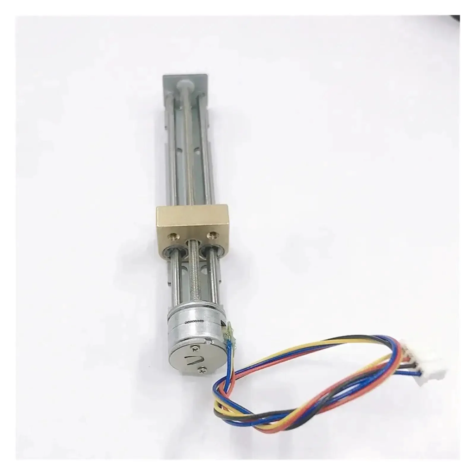 Precision 15mm DC Linear Actuator Stepper Motor Kit Two Phase Four Wire Design 5V Or 6V DC 90mm Long Stroke Electronic Starter Screw Nut For DIY 3D Printer Nerds And Hobbyists - Image 4