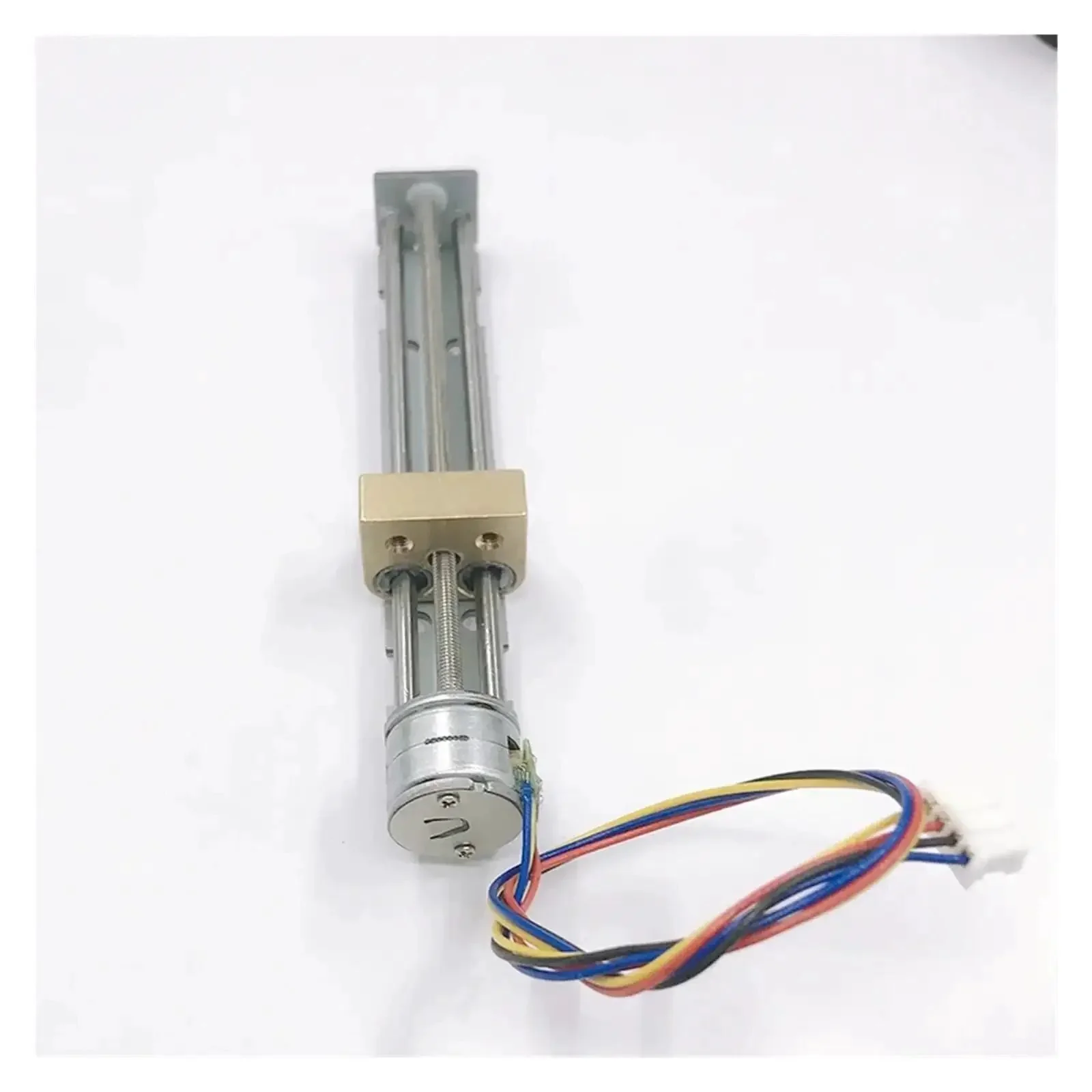 Precision Linear Actuator With 15mm Travel, Two Phase Four Wire Stepper Motor, Five Volt And Six Volt Compatible, Electronic Starter, Screw Nut Drive, 90mm Long Stroke For DIY 3D Printers And CNC Machines Great For Prototyping And Automated Builds - Image 4