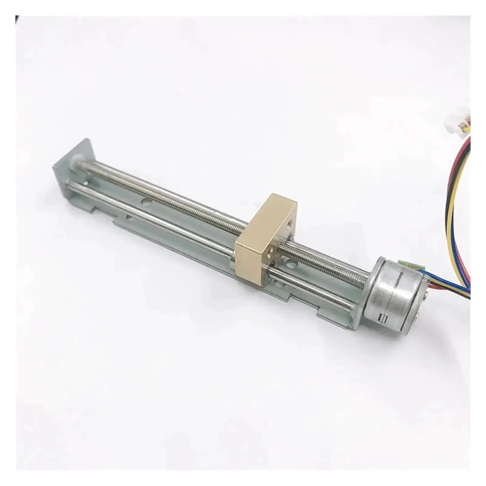 Precision Linear Actuator With 15mm Travel, Two Phase Four Wire Stepper Motor, Five Volt And Six Volt Compatible, Electronic Starter, Screw Nut Drive, 90mm Long Stroke For DIY 3D Printers And CNC Machines Great For Prototyping And Automated Builds - Image 6