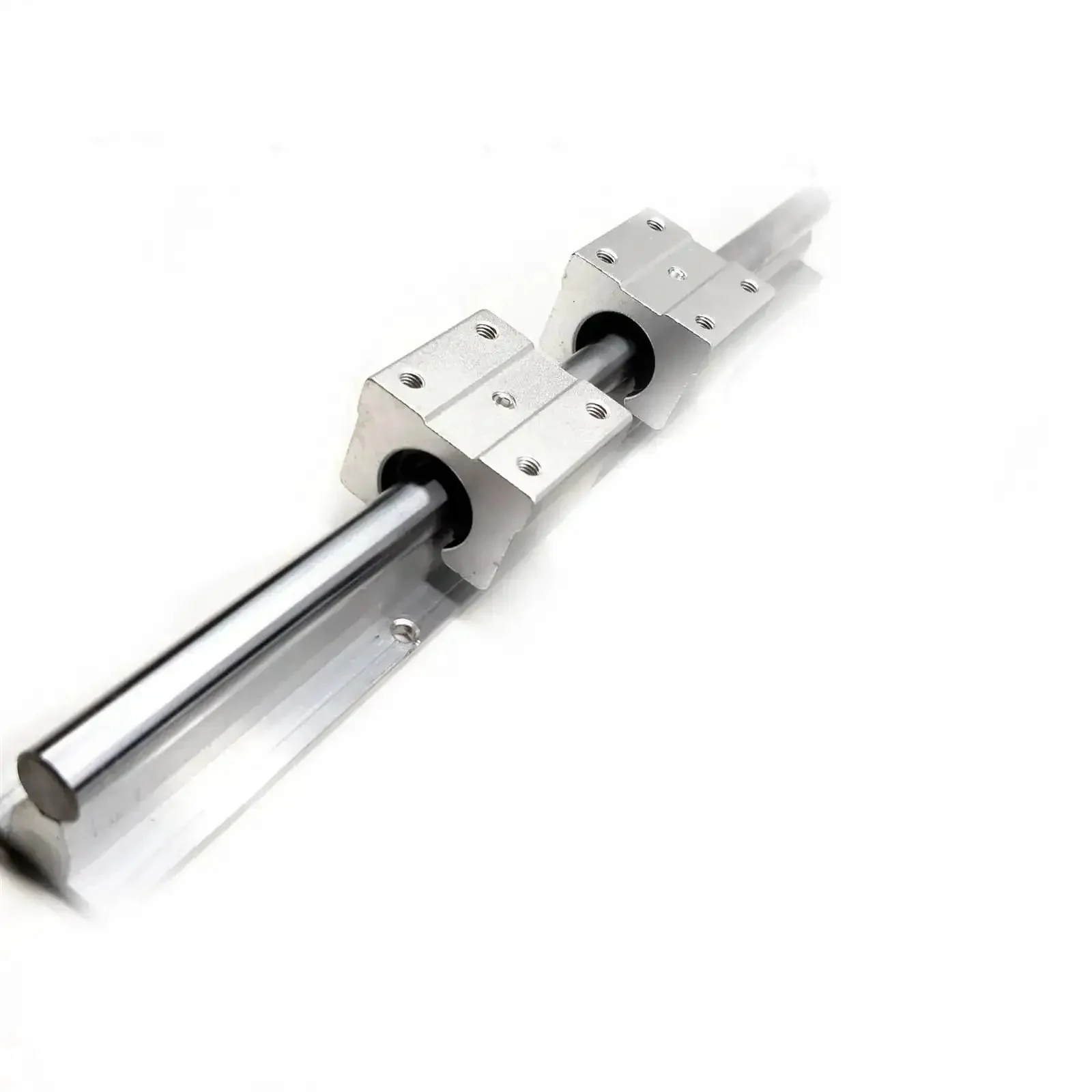 Precision Linear Rail Kit With 200 to 1000mm Guide Rail Includes Two SBR10UU or SBR12UU Blocks And 1 Rail Carriage Choose SBR10 Or SBR12 Slick Glide Built Tough Linear Motion For CNC 3D Printer Or DIY Projects - Image 4