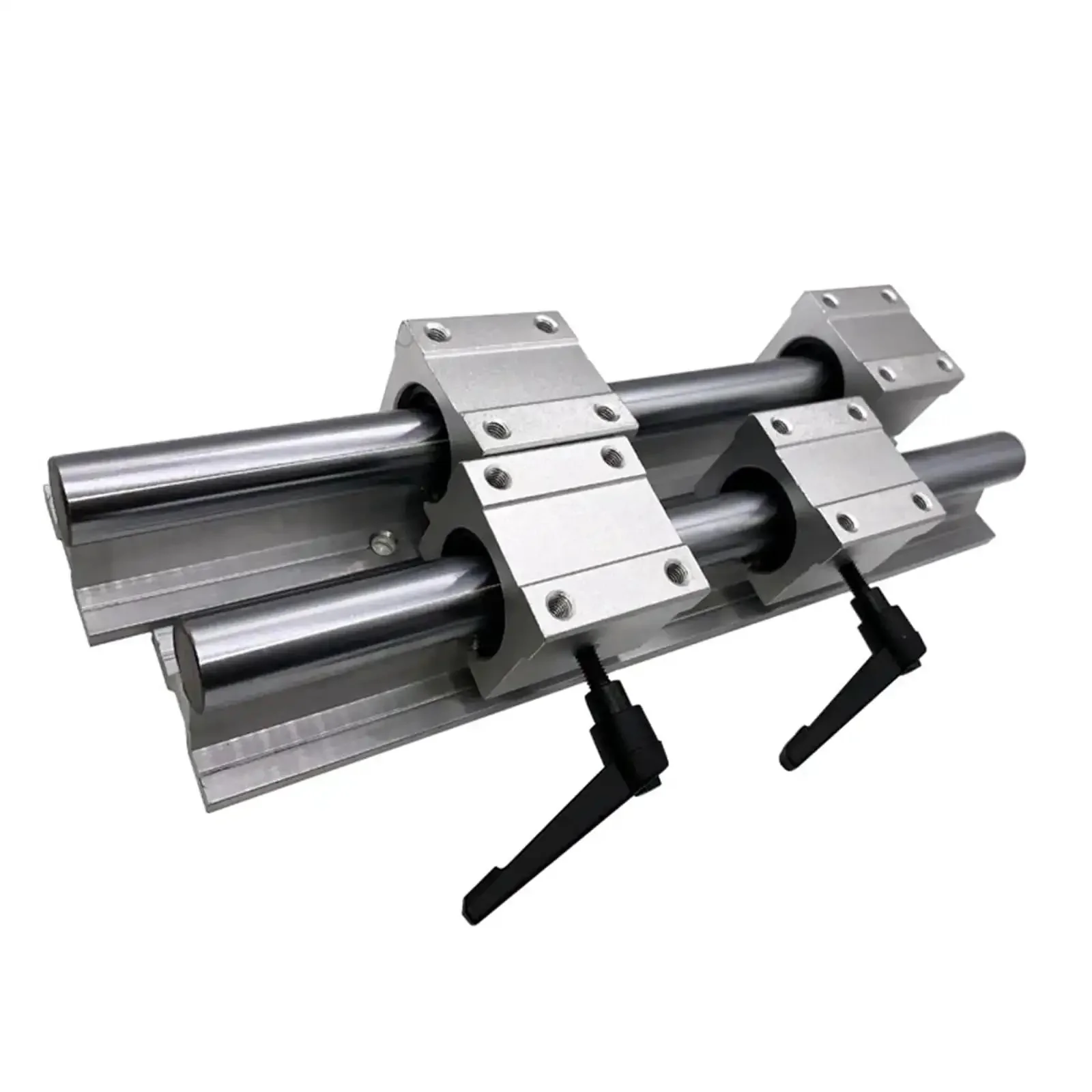 Precision Linear Rail Kit With SBR10 SBR12 And SBR13, 200 To 1000 Millimeters Length, Includes 1 Guide Rail Plus 2 Blocks SBR10UU Or SBR12UU, Built To Last, A Real Workhorse For Part Swaps And CNC Or DIY Milling - Image 2