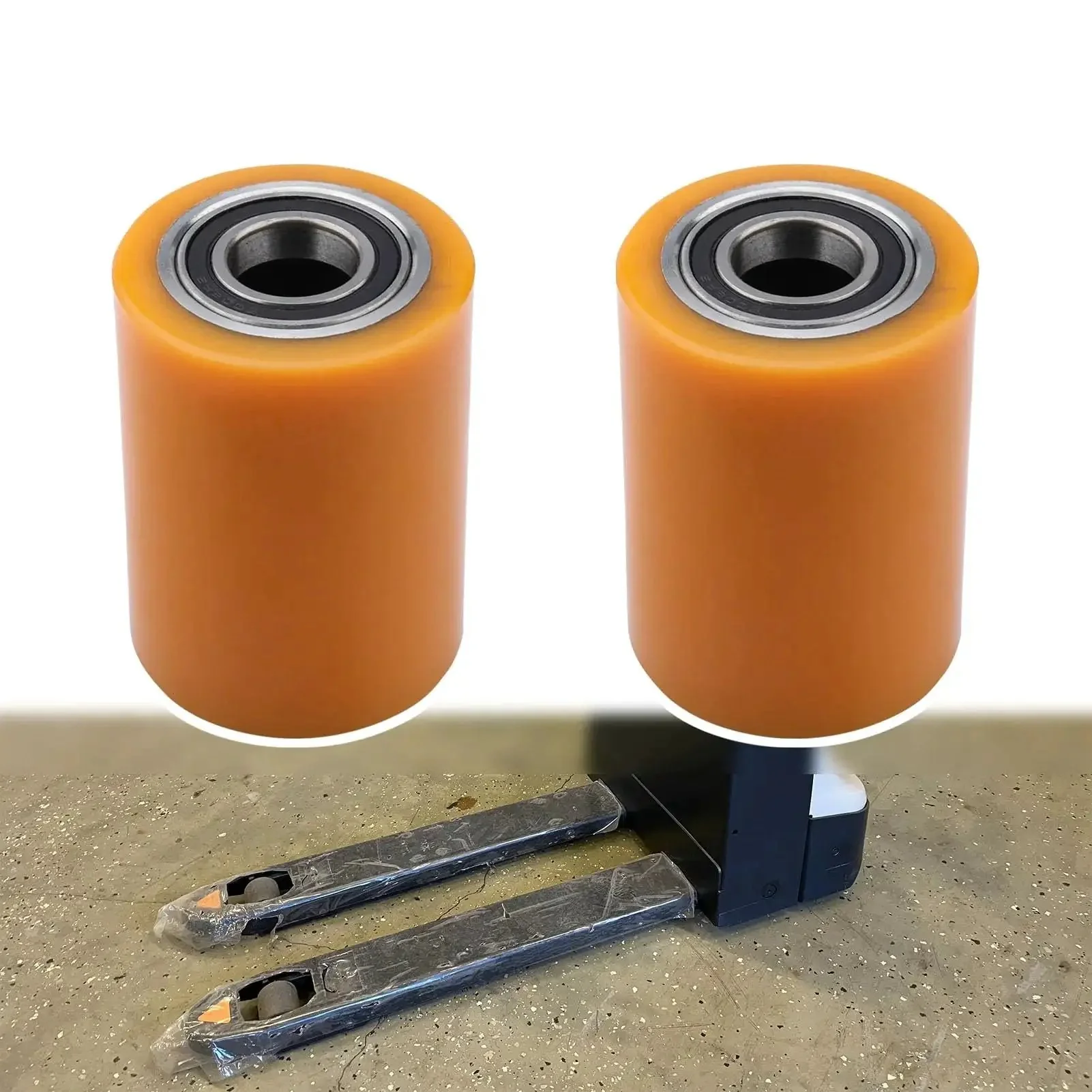 Premium Load Wheel Kit For WP 3000 Electric Pallet Jack Lift, Heavy Duty Replacement Wheels, Abrasion And Corrosion Resistant, Smooth Rotation, Precision Design, 2 Pack
