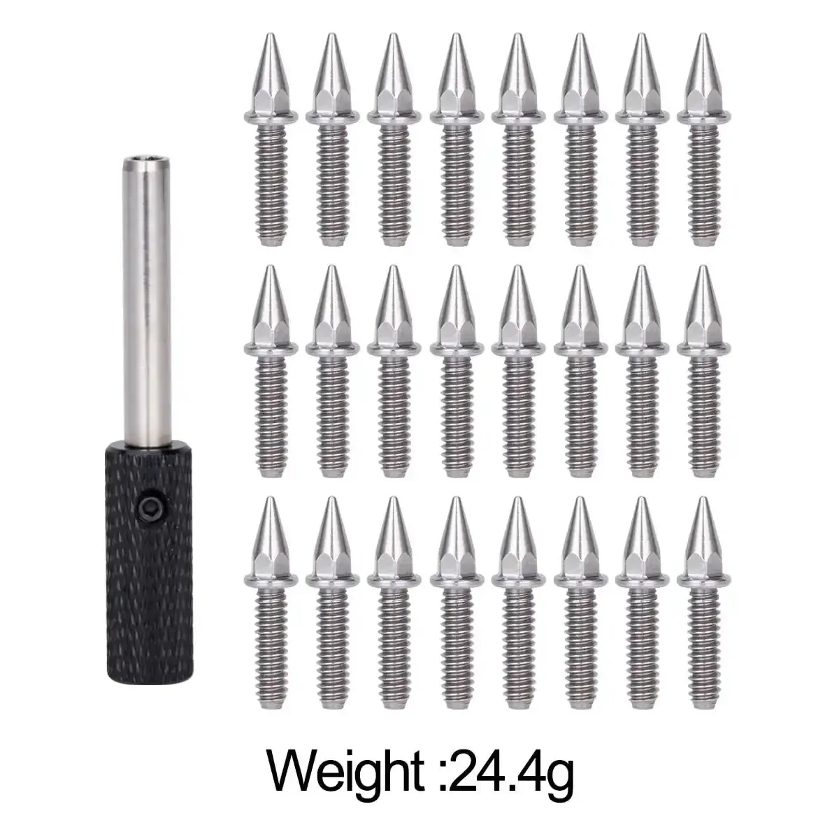 Premium Stainless Steel Lug Nuts With Spike Acorn Design 24Pcs Hex Screws M3 2.7mm 0.1in For 1.9 And 2.2 VP Wheels Off Road Ready Wheel Stud Hardware Durable And Corrosion Resistant - Image 5