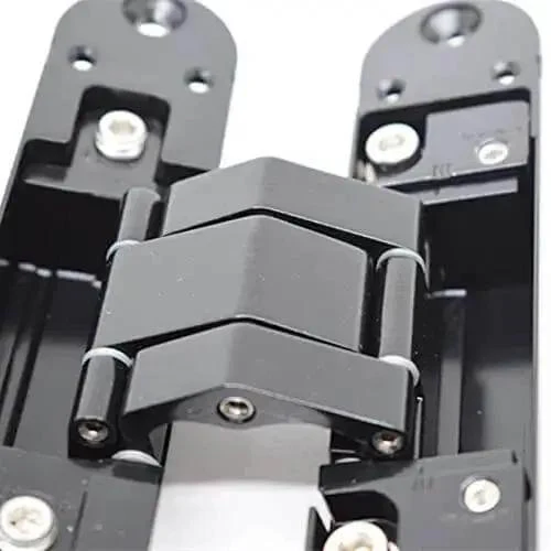 Premium Zinc Alloy Hidden Three Dimensional Adjustable Door Hinge For Cabinets And Closets Ultra Durable With Smooth 3D Movement Easy Install Keeps Doors Aligned And Sturdy For Dressers Wardrobes And Home Cabinet Projects - Image 2
