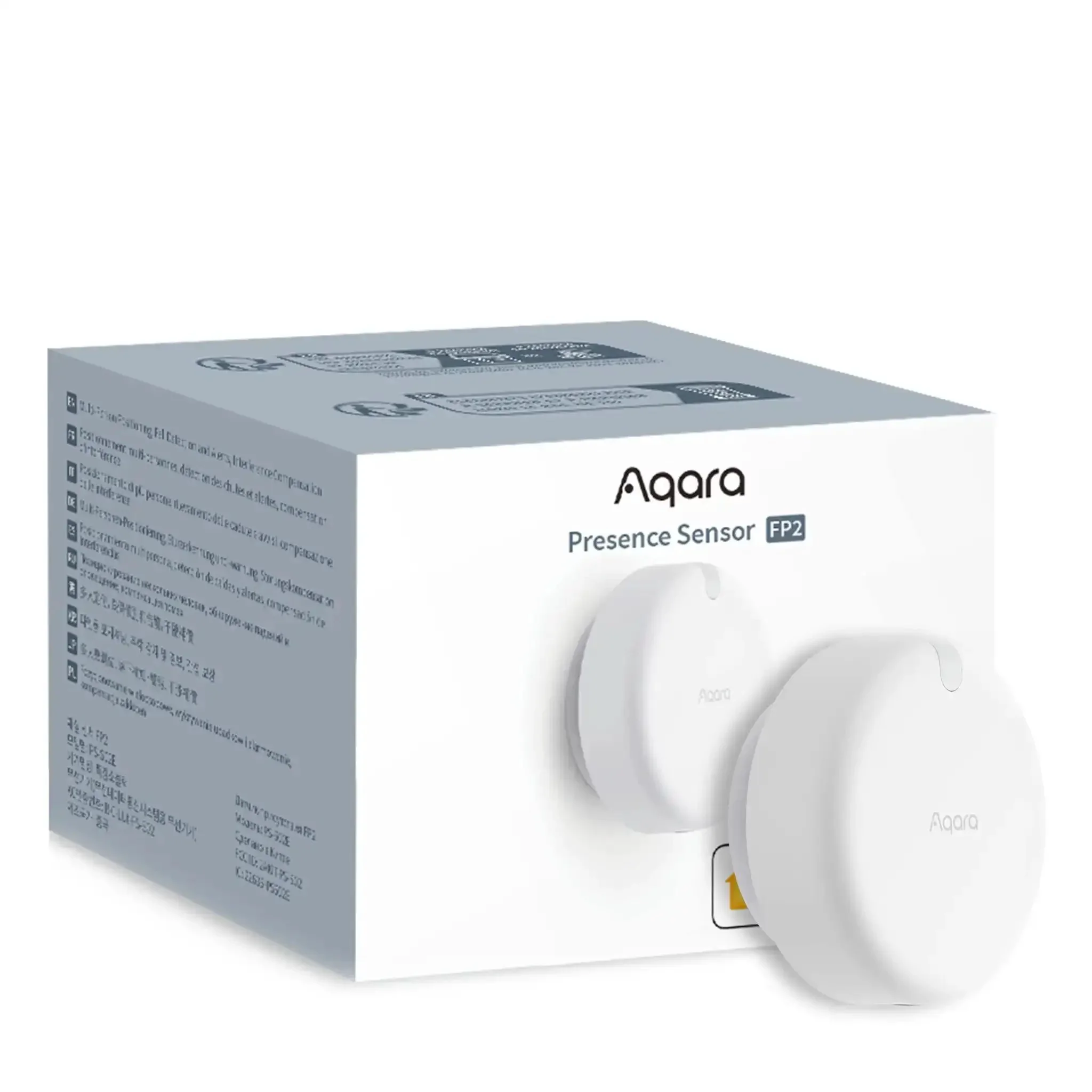 Presence Sensor FP2 MmWave Radar Motion Sensor With Zone Positioning Multi Person Fall Detection Works With HomeKit Alexa Google Home And Home Assistant 2.4 GHz WiFi Required