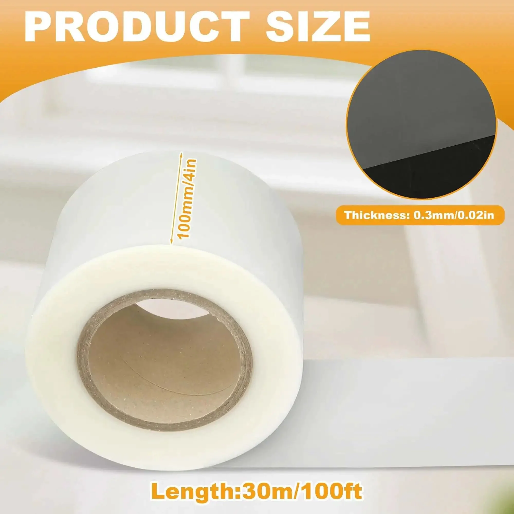 Press Brake Urethane Die Protection Film For Stainless Steel And Precoated Metals Cut To Length And Reusable To Prevent Bending Marks On Surfaces 4 Inch X 0.02 Inch X 100 Ft Roll - Image 6