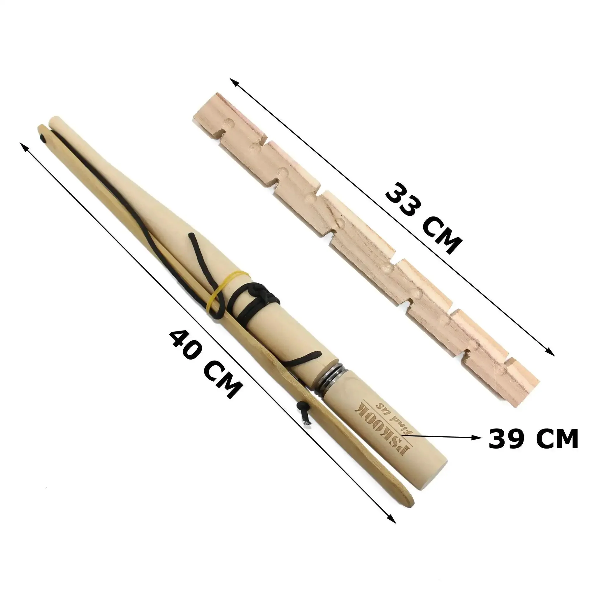 Primitive Friction Fire Starter Kit For Bushcraft And Camping, Bow Drill Set With Bamboo Handle, Easy Fire From Wood By Friction, Dope Survival Gear For Outdoor Adventures And Quick Safe Campfire Making - Image 5