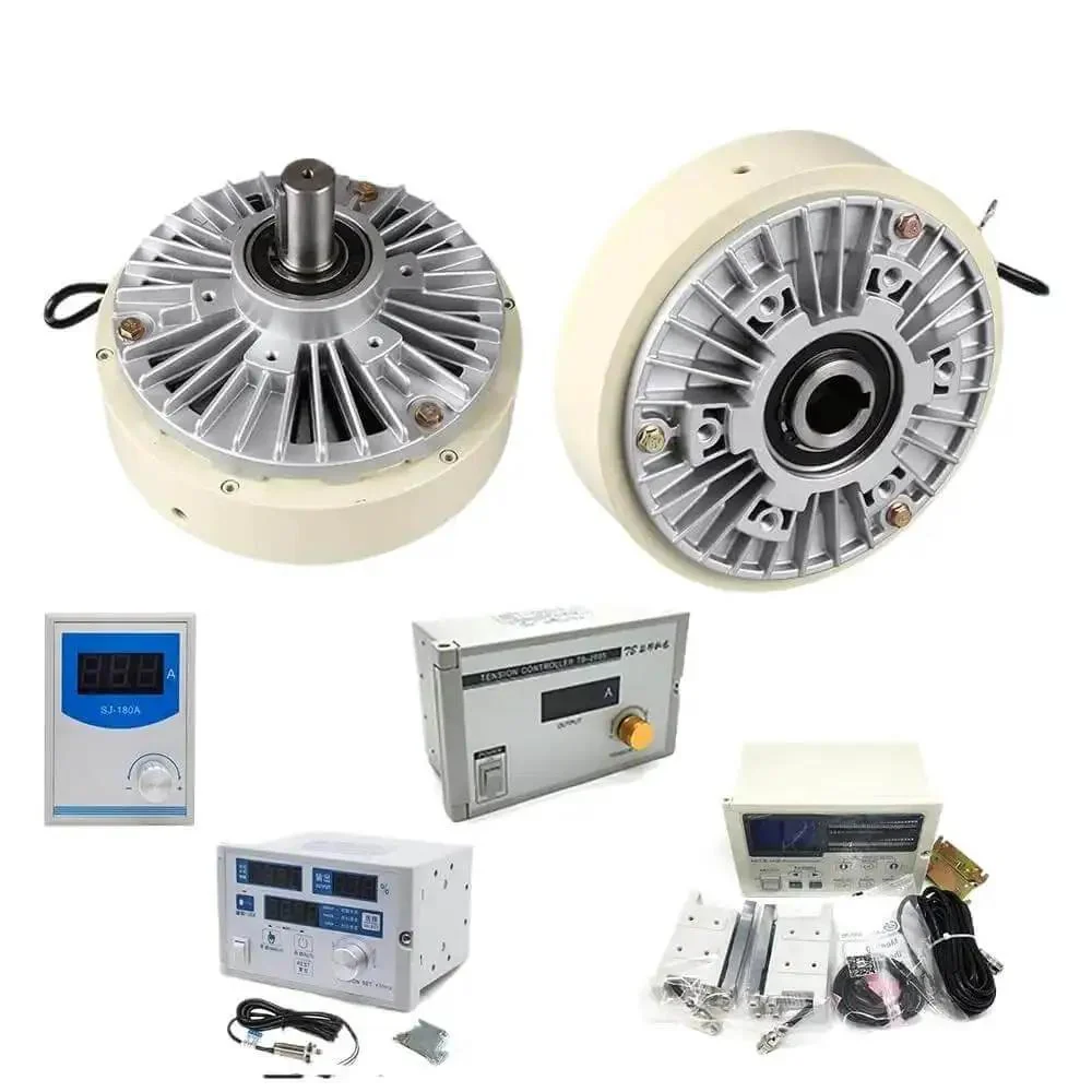 Pro Grade 1000RPM Hollow Shaft Magnetic Powder Brake Kit, 24V Tension Controller For Printing And Dyeing Machines, Precise Torque Range 6-100Nm (0.6-10kg), Easy Install, Model Hollow-KDT-B-1000 Ready To Run - Image 6