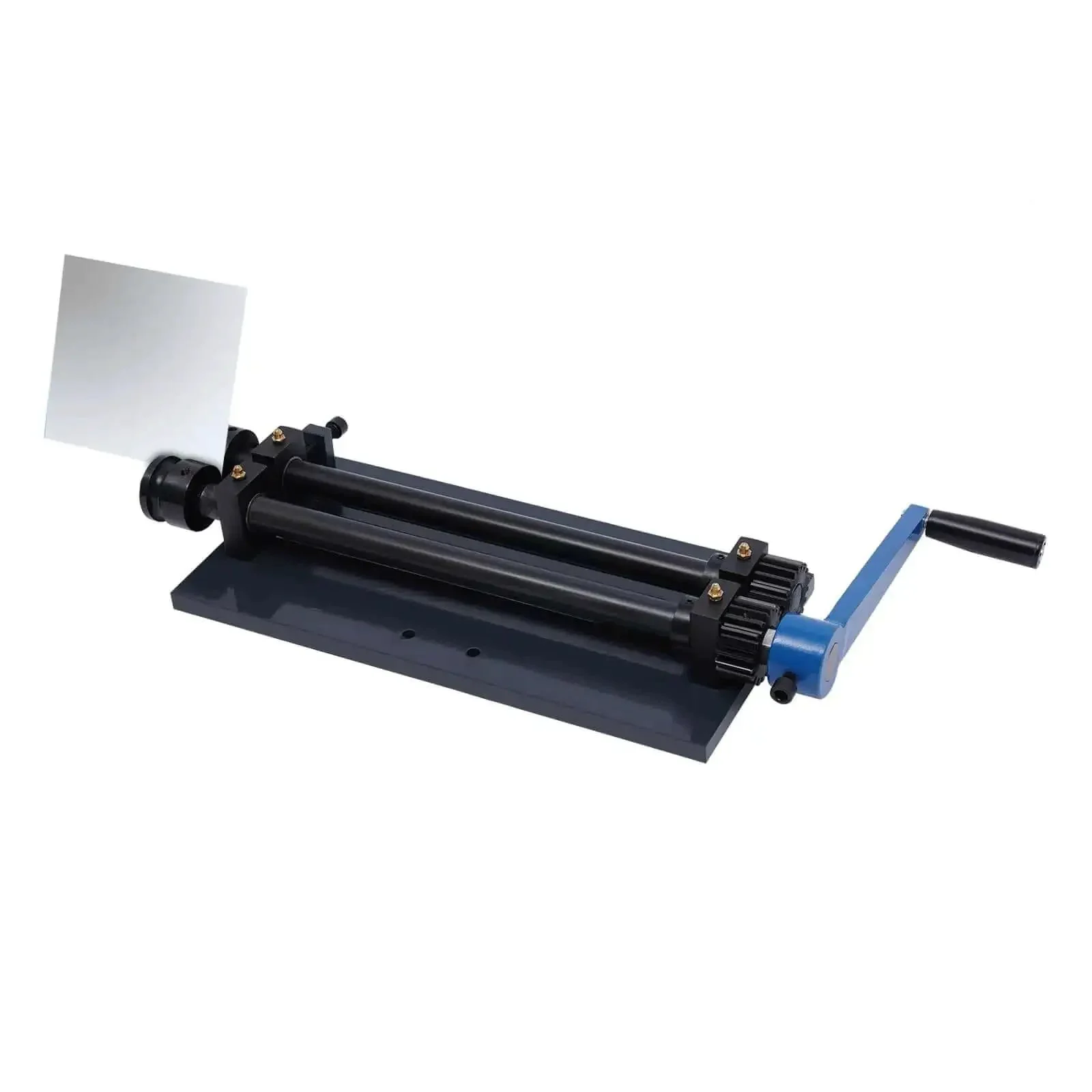 Pro Grade 12 Inch Gear Driven Sheet Metal Bead Roller Machine With Six Die Set 1.2mm Capacity For Beading Wiring Flanging And Elbow Bending On A Sturdy Bench - Image 9