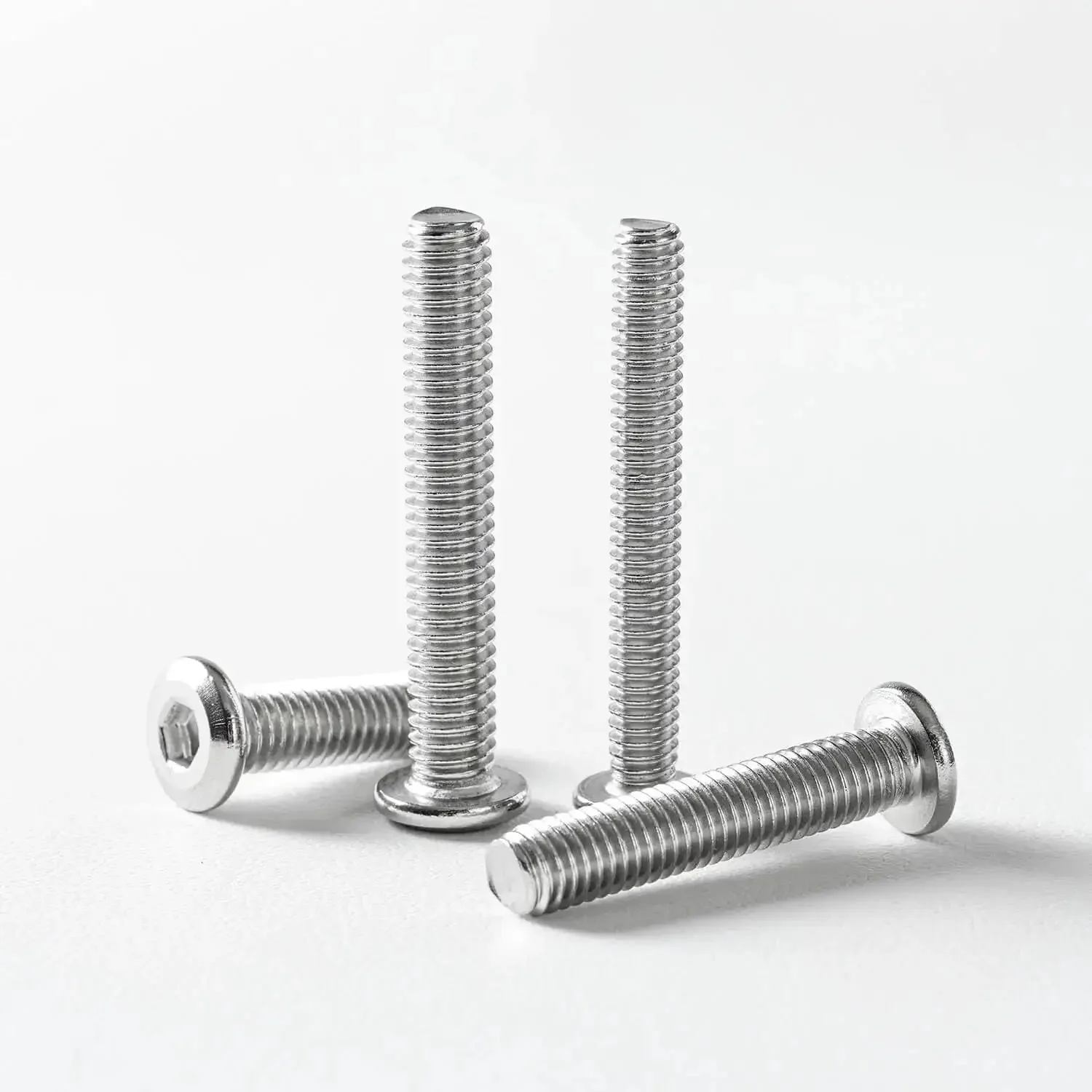 Pro Grade 1/4-20 x 1-1/4 Inch Flat Head Hex Socket Cap Screws Kit, 20 Pack, Stainless Steel 304 18-8 Bright Finish, Hex Drive, Fully Machine Thread Fasteners For Home, Office, And DIY Projects - Image 2