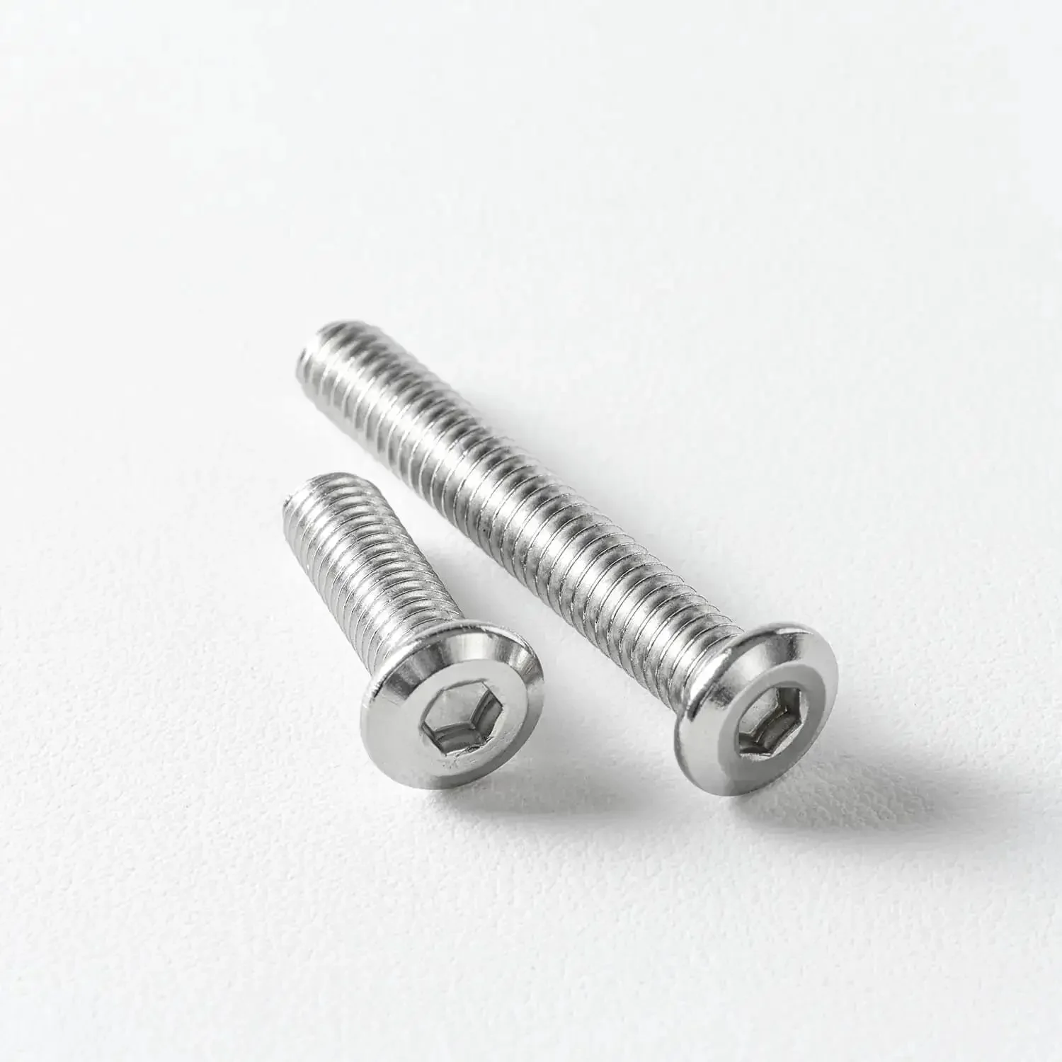 Pro Grade 1/4-20 x 1-1/4 Inch Flat Head Hex Socket Cap Screws Kit, 20 Pack, Stainless Steel 304 18-8 Bright Finish, Hex Drive, Fully Machine Thread Fasteners For Home, Office, And DIY Projects - Image 3