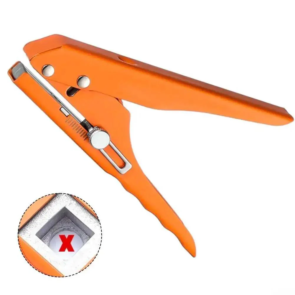 Pro Grade 15mm Hole Punch Pliers With Fixed Guide For Paper Cardboard PVC Cards Leather And Thin Metal Sheets, Delivers Clean Holes Up To 30 Sheets, Ergonomic Anti Slip Grip, Great For Office, School, And DIY Crafts - Image 2