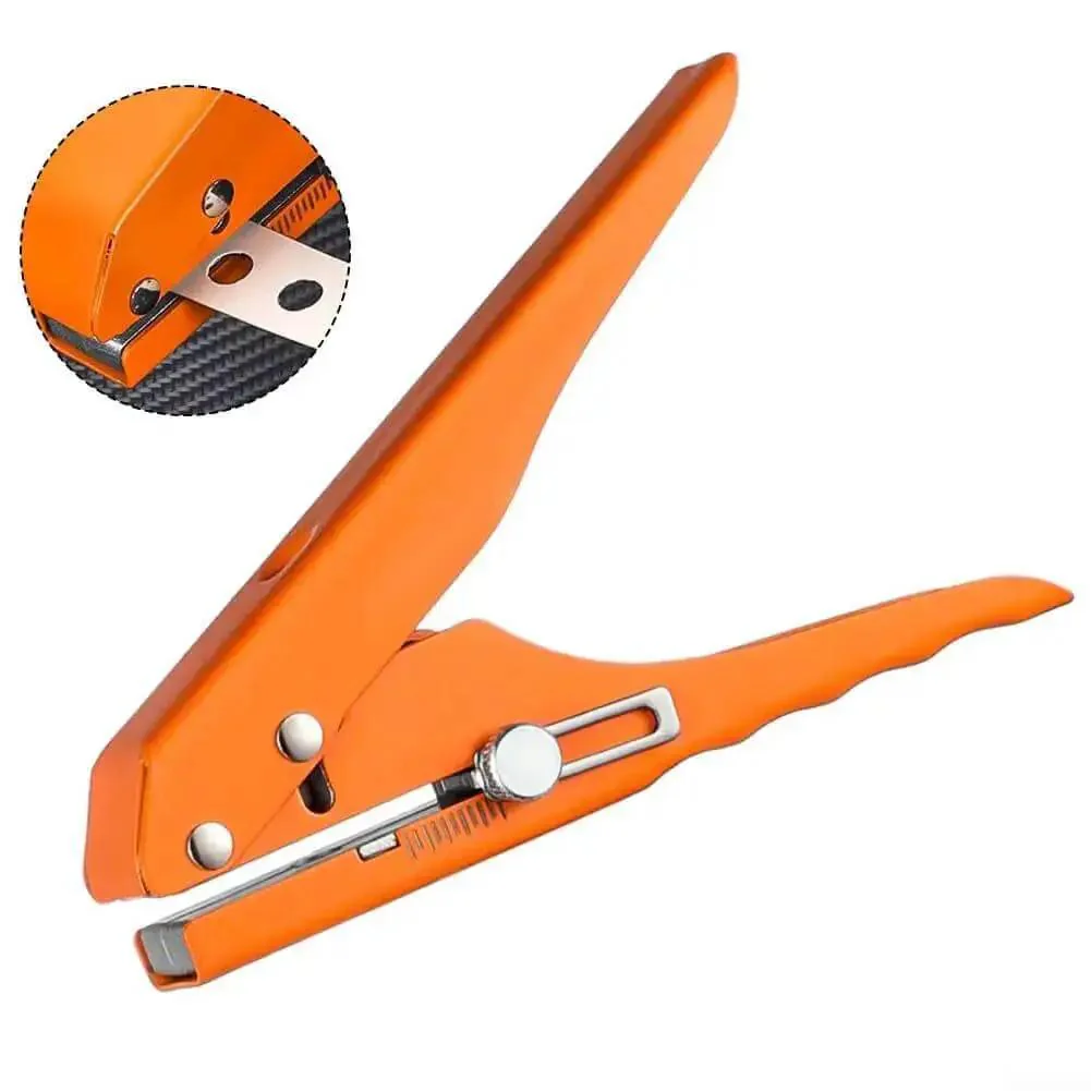 Pro Grade 15mm Hole Punch Pliers With Fixed Guide For Paper Cardboard PVC Cards Leather And Thin Metal Sheets, Delivers Clean Holes Up To 30 Sheets, Ergonomic Anti Slip Grip, Great For Office, School, And DIY Crafts - Image 8