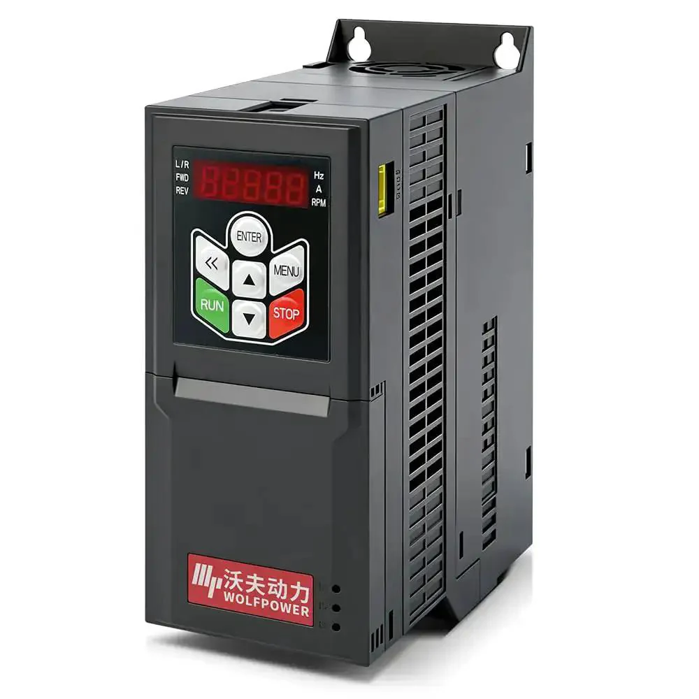 Pro Grade 220V VFD Motor Speed Controller For AC Motors With 0.75 To 4 kW Range Single Or Three Phase Input 220V Three Phase Output 0 To 500 Hz 50 To 60 Hz Drive For DIY Projects