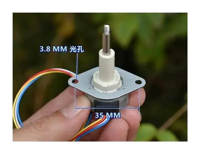 Pro Grade 25mm Precision Linear Actuator With 20mm Stroke, 2-Phase 4-Wire Stepper, Telescopic Screw Shaft, 53 Ohms Ideal For CNC And Robotics, High Torque And Smooth Travel - Image 3