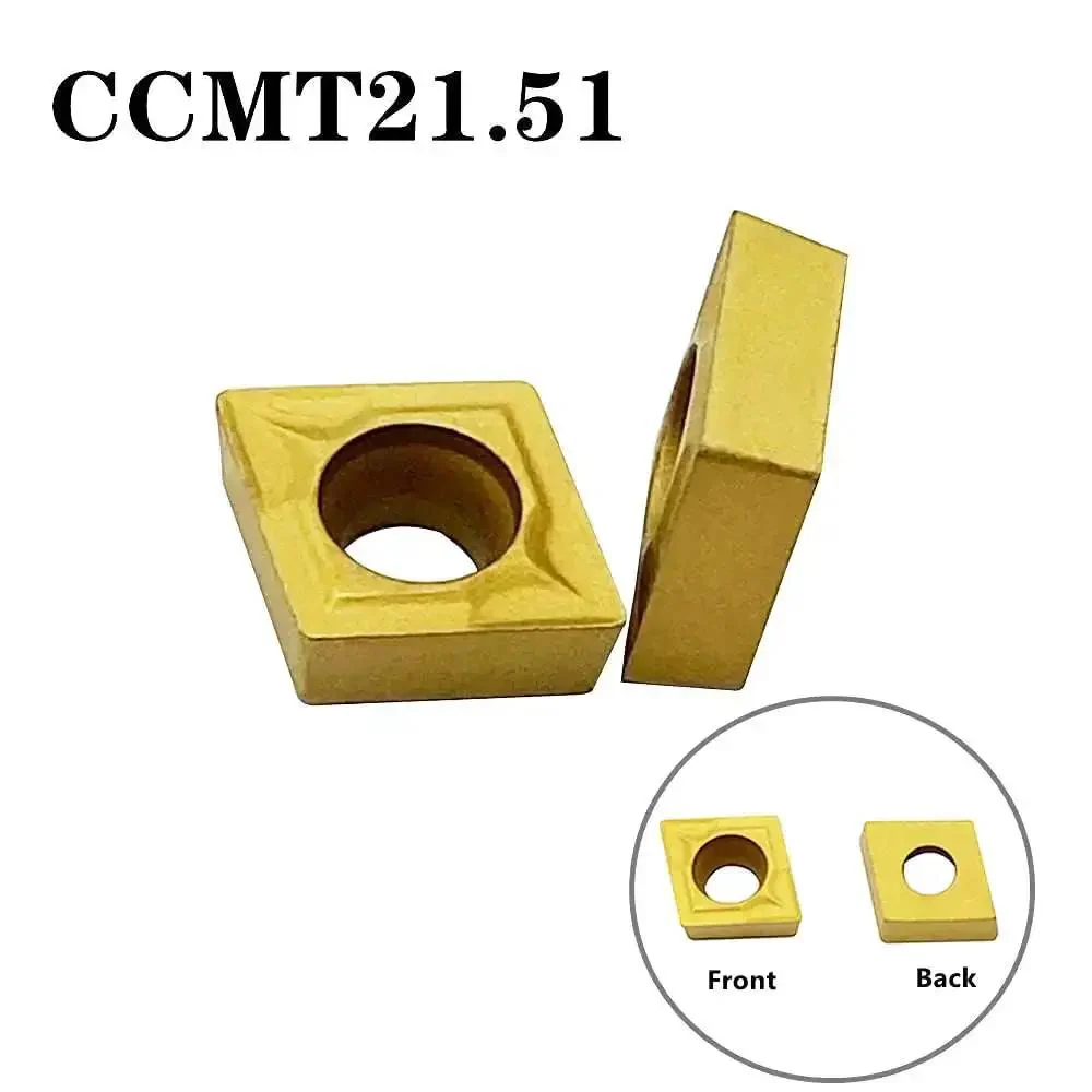 Pro Grade 50 Pack CCMT21.51 CCMT060204 Carbide Turning Inserts Multilayer Coated For Lathe Turning Stainless Steel And Steel Fast Cutting Low Friction Long Life Smooth Chip Evacuation Replacement Inserts For Lathe Tool Holders - Image 7