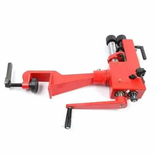 Pro Grade 7 Inch Sheet Metal Bead Roller Bender Kit With 6 Dies, 22 Gauge Capacity, Rotary Swaging And Flanging Tool For Beading, Elbows, Wiring, Crimping And Metal Fabrication - Image 6