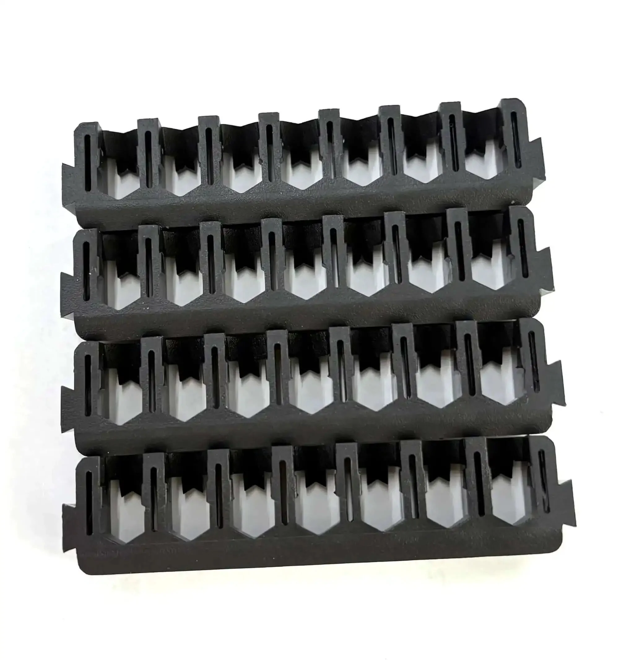 Pro Grade 7-Slot Bit Holder Set 4 Pack Black Plastic Storage Organizers for Drill Bits and Fasteners Heavy Duty Replacement Part Built Tough to Protect and Keep DEWALT Bits Neat and Ready - Image 3