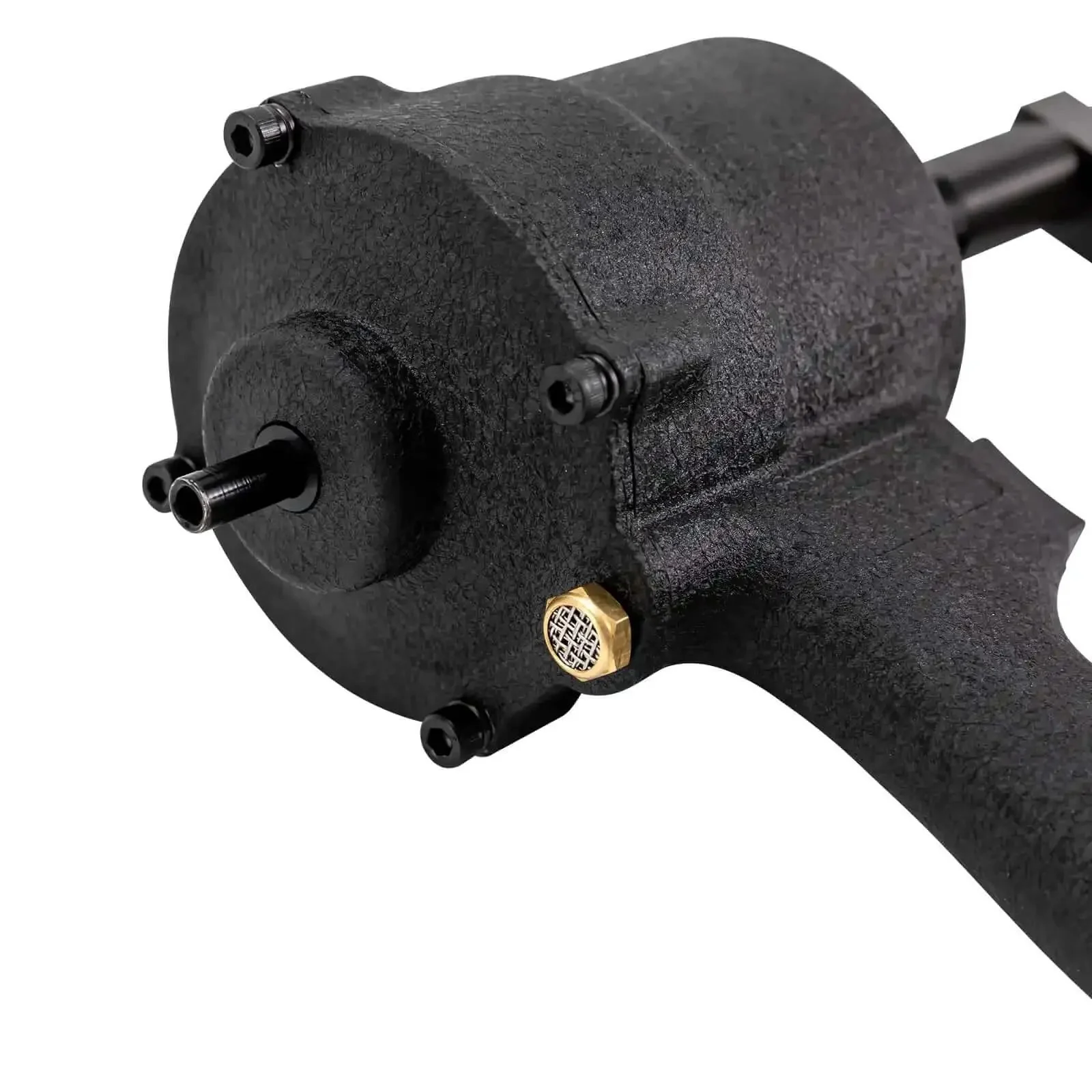Pro Grade 8mm Pneumatic Hole Puncher Heavy Duty Metal Punching Gun For Doors And Windows Industrial Sheet Punch Tool Kit Air Powered Flange Opener And Flanger Durable Aluminum Alloy Housing Delivers Precise 0.08 Inch Holes - Image 3