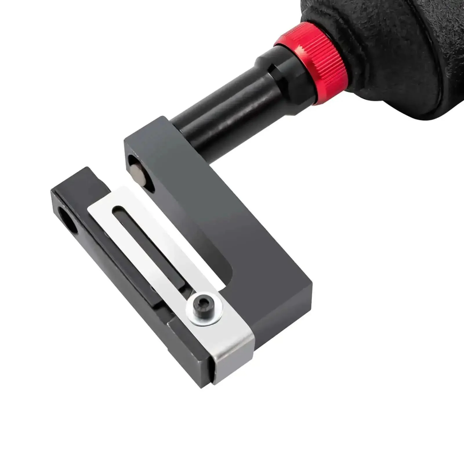 Pro Grade 8mm Pneumatic Hole Puncher Heavy Duty Metal Punching Gun For Doors And Windows Industrial Sheet Punch Tool Kit Air Powered Flange Opener And Flanger Durable Aluminum Alloy Housing Delivers Precise 0.08 Inch Holes - Image 6