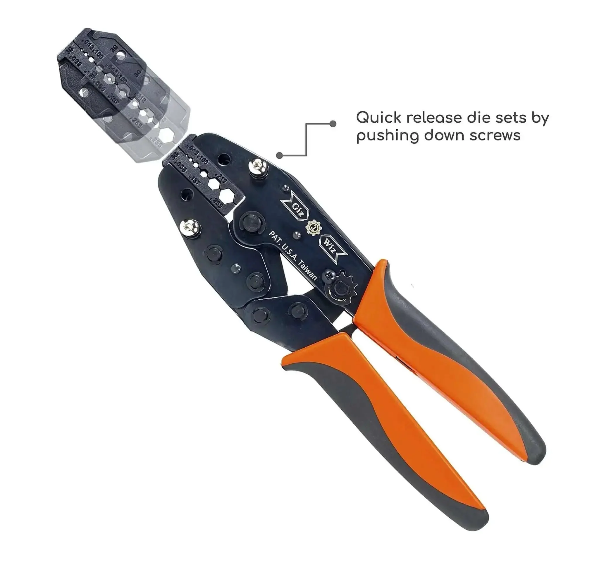 Pro Grade All In One RF Coax Tool Kit With Quick Change Crimper Cutter And Stripper Plus Five Interchangeable Die Sets For Fast Coax Assembly Prep And Reliable Repairs - Image 4