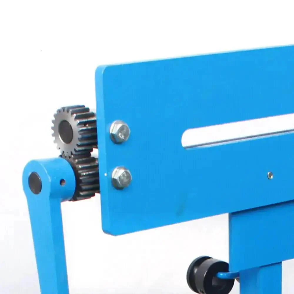 Pro Grade Bead Roller Kit For Sheet Metal With Gear Drive Manual Hand Crank Benchtop Bead Roller Bender 1.2mm Includes 6 Forming Dies Ideal For Auto Body Fabrication And Custom Metal Projects - Image 4