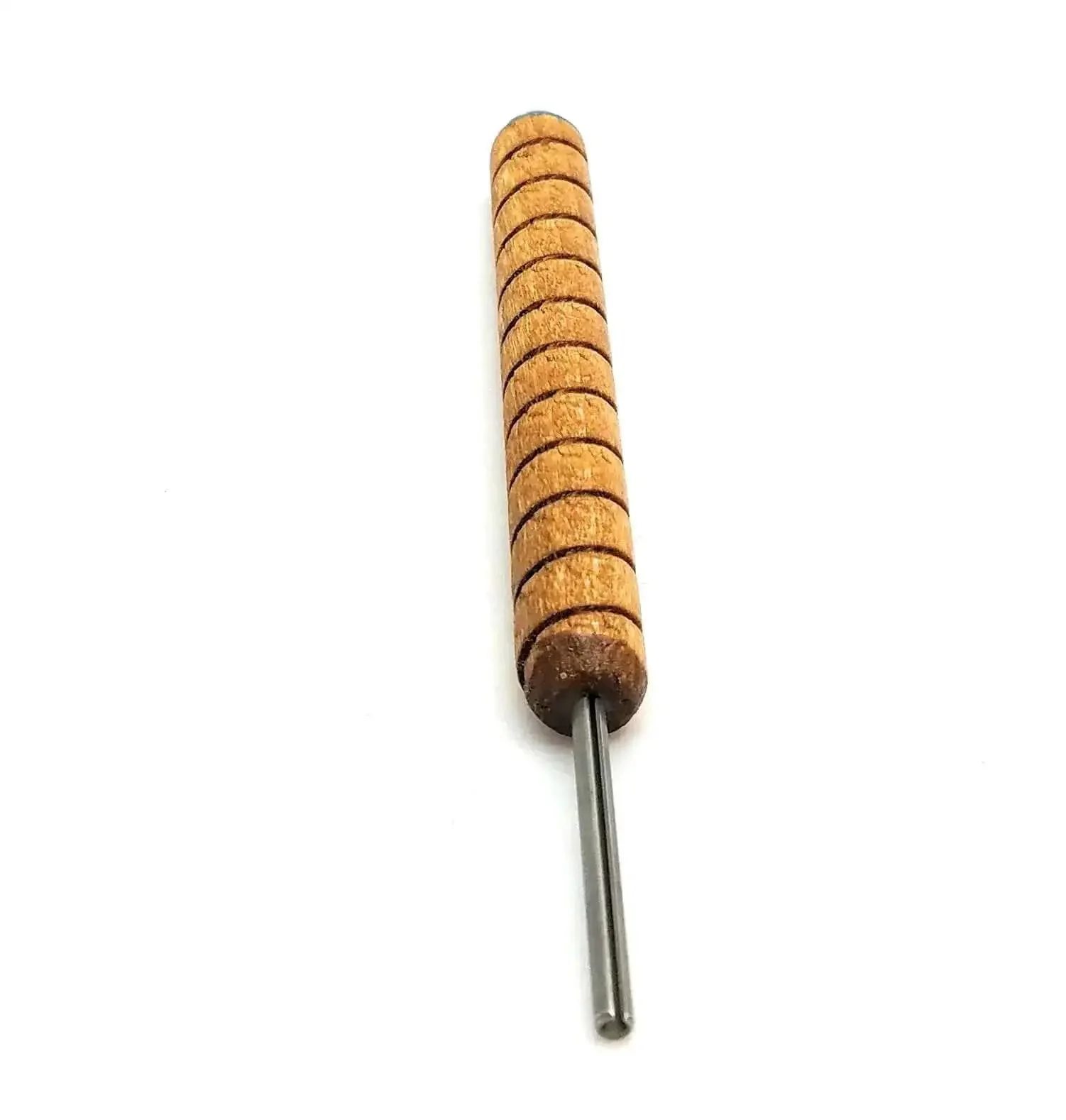 Pro Grade Bead Roller Quilling Tool With One Eighth Inch Slotted Metal Winding Pin For Paper Jewelry Making Solid Wood Handle Color Coded End Blue Full Length Slotted Pin For Easy Crafting Of Tiny Paper Beads - Image 8