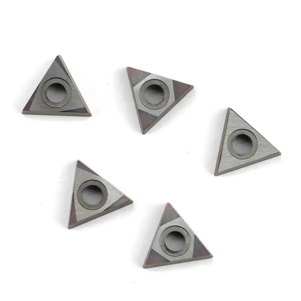 Pro Grade Carbide Turning Inserts For Lathe TCMT16T304 60 Degree Diamond, 16.5mm Cut Length, 9.525mm Hole, 3.97mm Thick, Great For Finishing And Semi Finishing Steel, Stainless, And Cast Iron Workpieces, 5 Pieces - Image 2