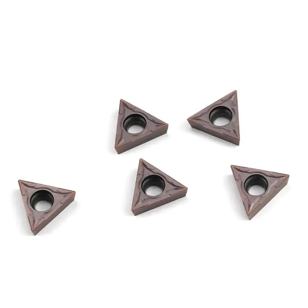 Pro Grade Carbide Turning Inserts For Lathe TCMT16T304 60 Degree Diamond, 16.5mm Cut Length, 9.525mm Hole, 3.97mm Thick, Great For Finishing And Semi Finishing Steel, Stainless, And Cast Iron Workpieces, 5 Pieces - Image 3