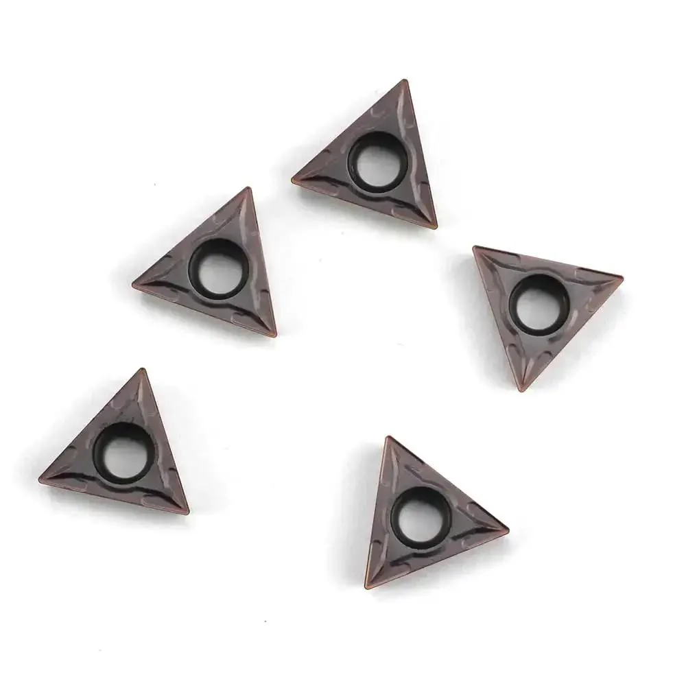 Pro Grade Carbide Turning Inserts For Lathe TCMT16T304 60 Degree Diamond, 16.5mm Cut Length, 9.525mm Hole, 3.97mm Thick, Great For Finishing And Semi Finishing Steel, Stainless, And Cast Iron Workpieces, 5 Pieces - Image 4