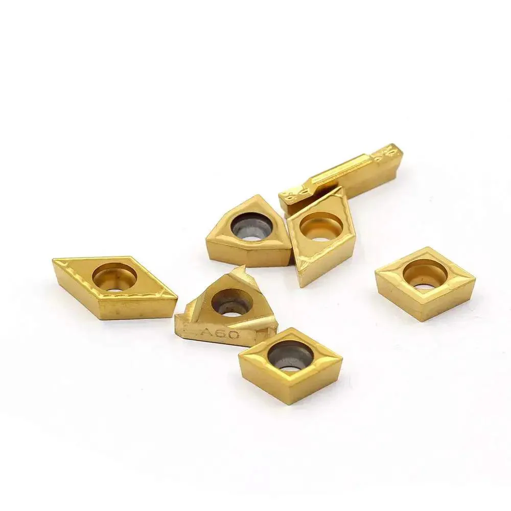 Pro-Grade Carbide Turning Inserts MGMN300 16ER A60 WCMT06T304 CCMT09T304 DCMT11T304 for Five Eighths or Three Quarters Inch Lathe Tool Holder Replacement Set of Seven Pieces for CNC Turning - Image 7