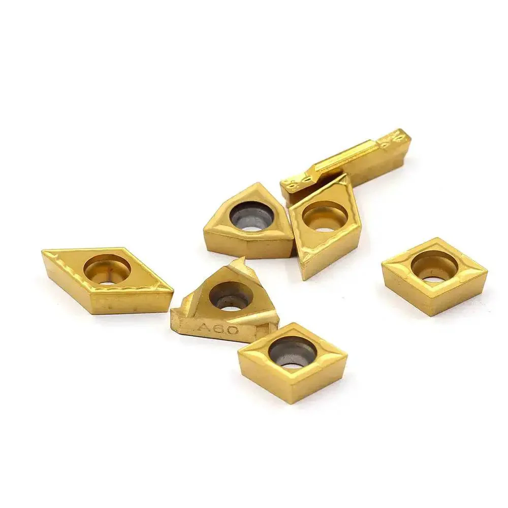 Pro-Grade Carbide Turning Inserts MGMN300 16ER A60 WCMT06T304 CCMT09T304 DCMT11T304 for Five Eighths or Three Quarters Inch Lathe Tool Holder Replacement Set of Seven Pieces for CNC Turning - Image 9