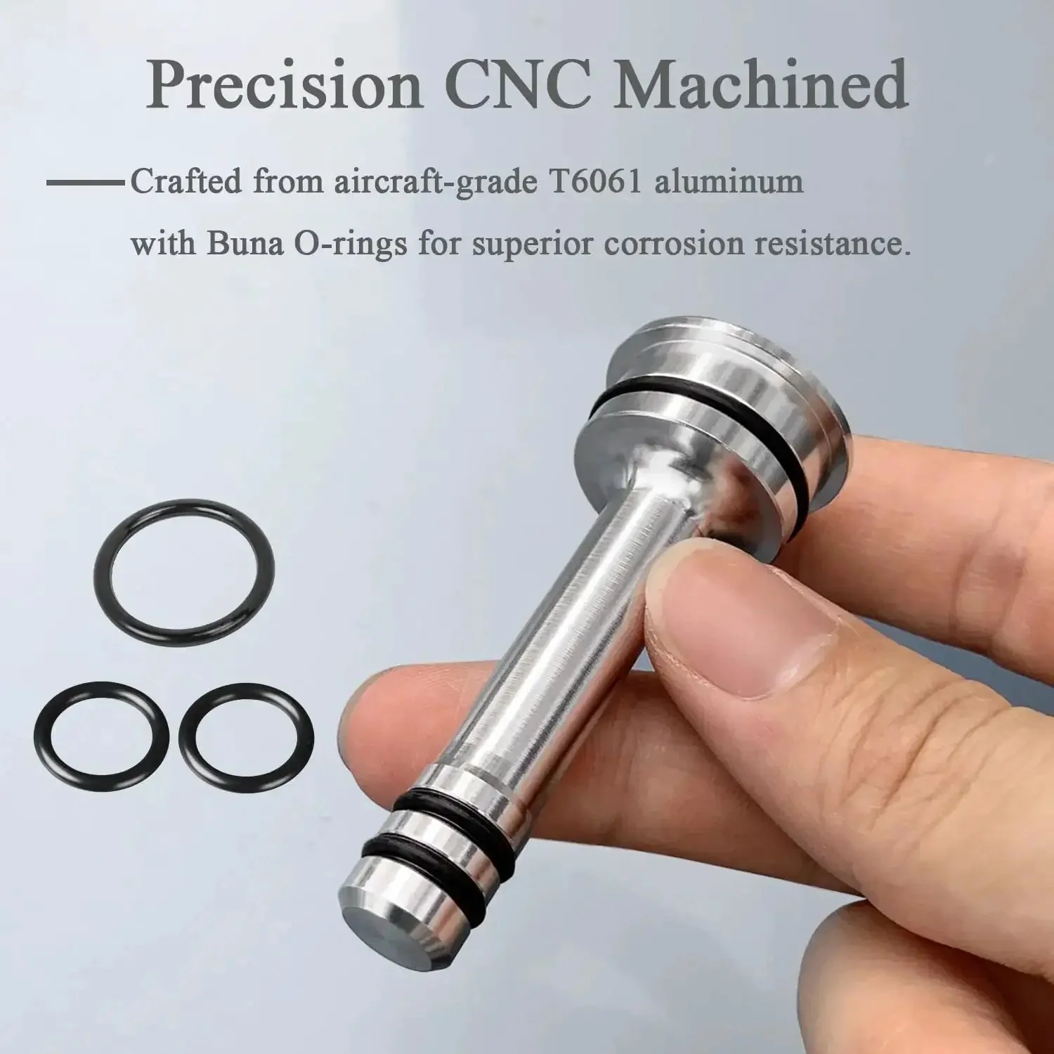 Pro Grade CNC Machined Aluminum Transmission Thermostat Bypass Kit With Buna O Rings For 6L80 6L90 And 8L90 Transmissions Easy Install Plug And Play And Durable Fit For Maximum Durability - Image 3