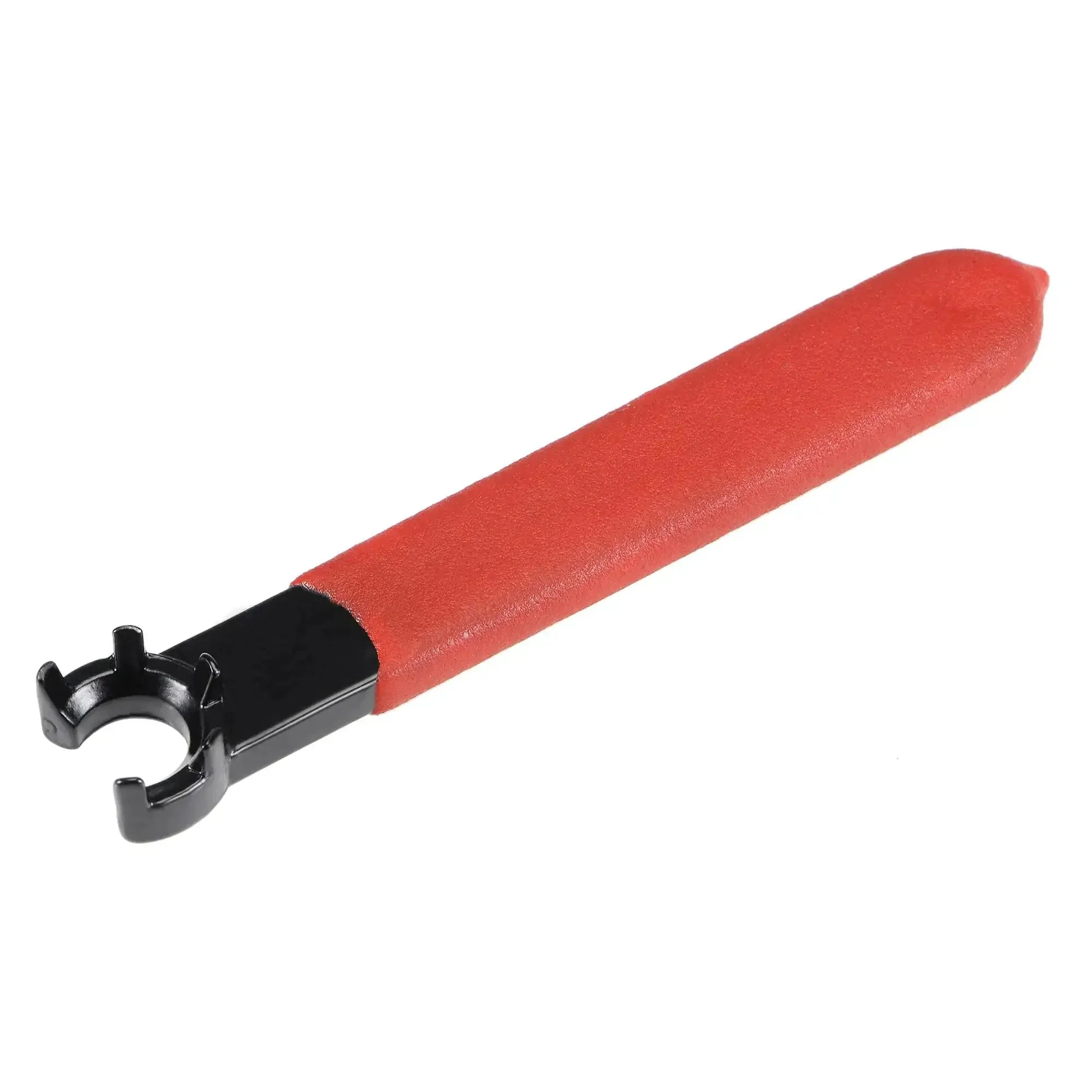 Pro Grade Collet Chuck Wrench Spanner For ER11M Clamping Nut On Milling Machines And Lathes With Red Non Slip Handle Carbon Steel Construction For Toughness Wear Resistance And Easy Grip