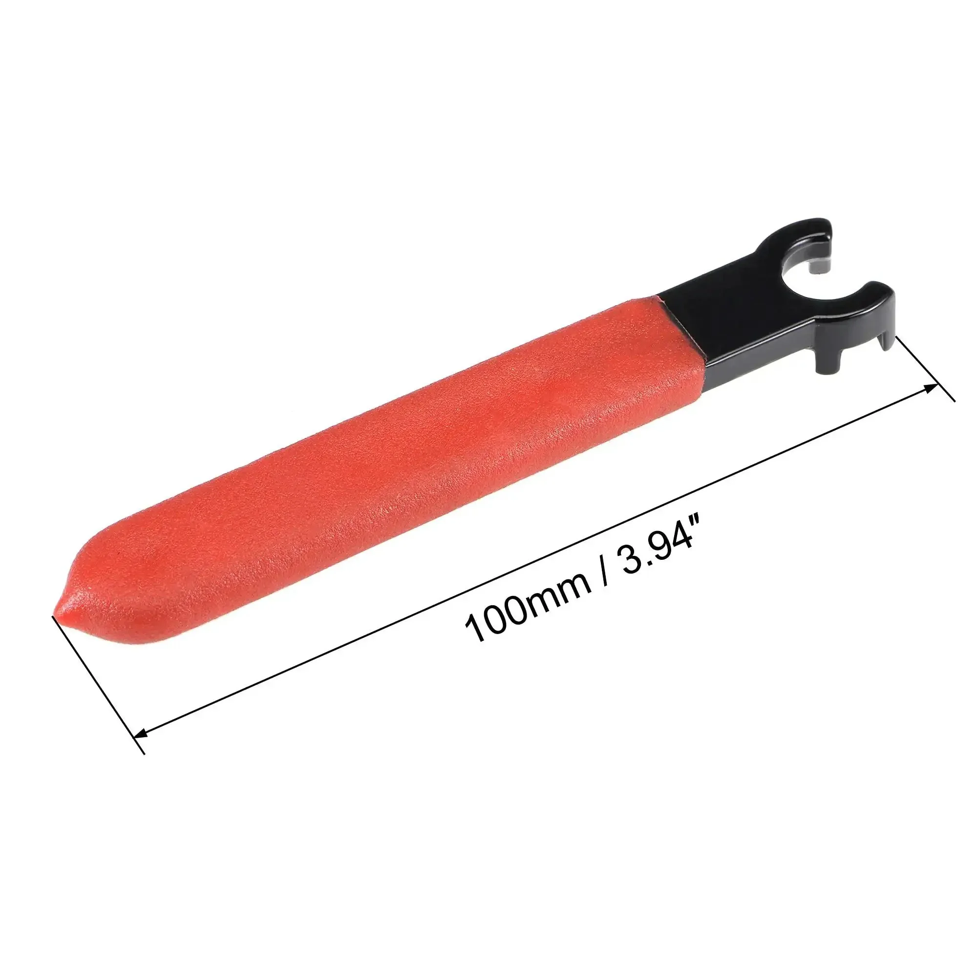 Pro Grade Collet Chuck Wrench Spanner For ER11M Clamping Nut On Milling Machines And Lathes With Red Non Slip Handle Carbon Steel Construction For Toughness Wear Resistance And Easy Grip - Image 3