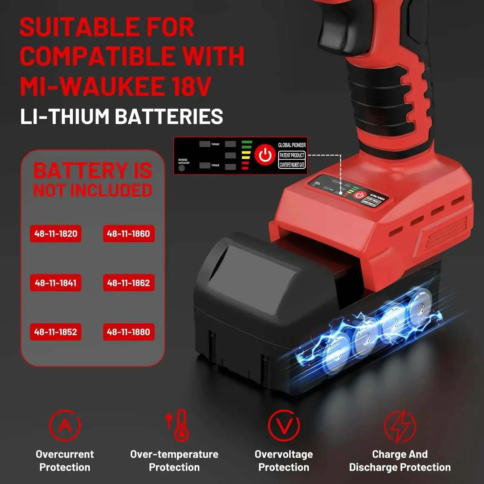 Pro Grade Cordless Metal Shears With 18V Power, 360 Degree Rotating Head, 221 Ft-Lbs Torque, Brushless Electric Sheet Metal Cutter For Stainless Steel And Iron, Battery Not Included, Not For Wave-Shaped Sheets - Image 7