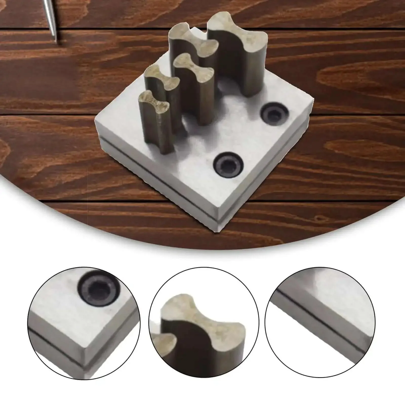 Pro Grade Disc Cutter Hole Punch Forming Die Cutting Tool For Jewelry Making Beading And Metal Sheet Projects With Five Discs In 12Mm To 25Mm Sizes For Pendants Lockets Necklaces Multipurpose Crafting - Image 6