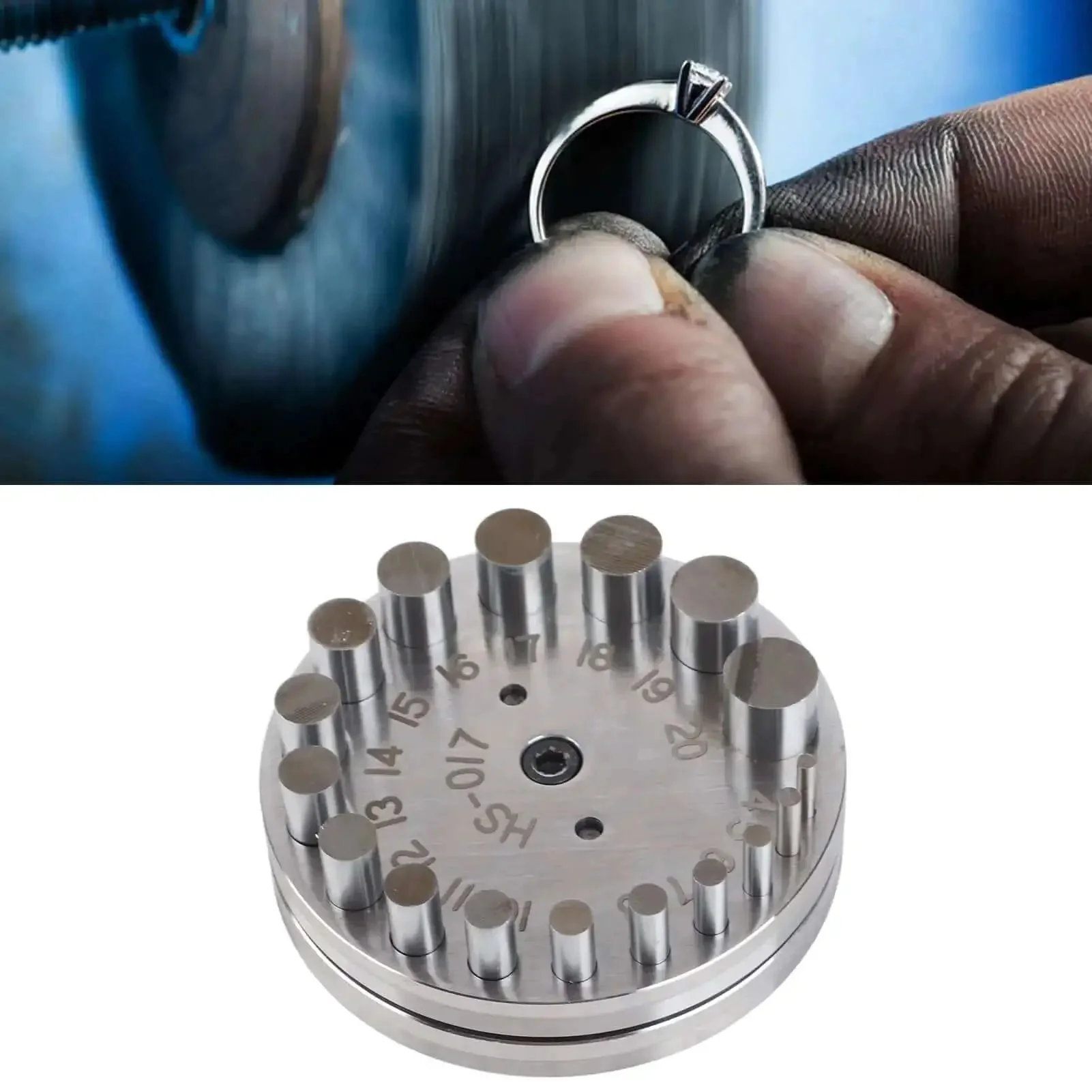 Pro Grade Disc Cutter Set For Jewelry Making 17 4 Steel Circle Punch Kit For Forming Pendant Charms, Durable Metal Punch Tool For Cutting And Shaping Discs, DIY Friendly Circular Jewelry Components - Image 9