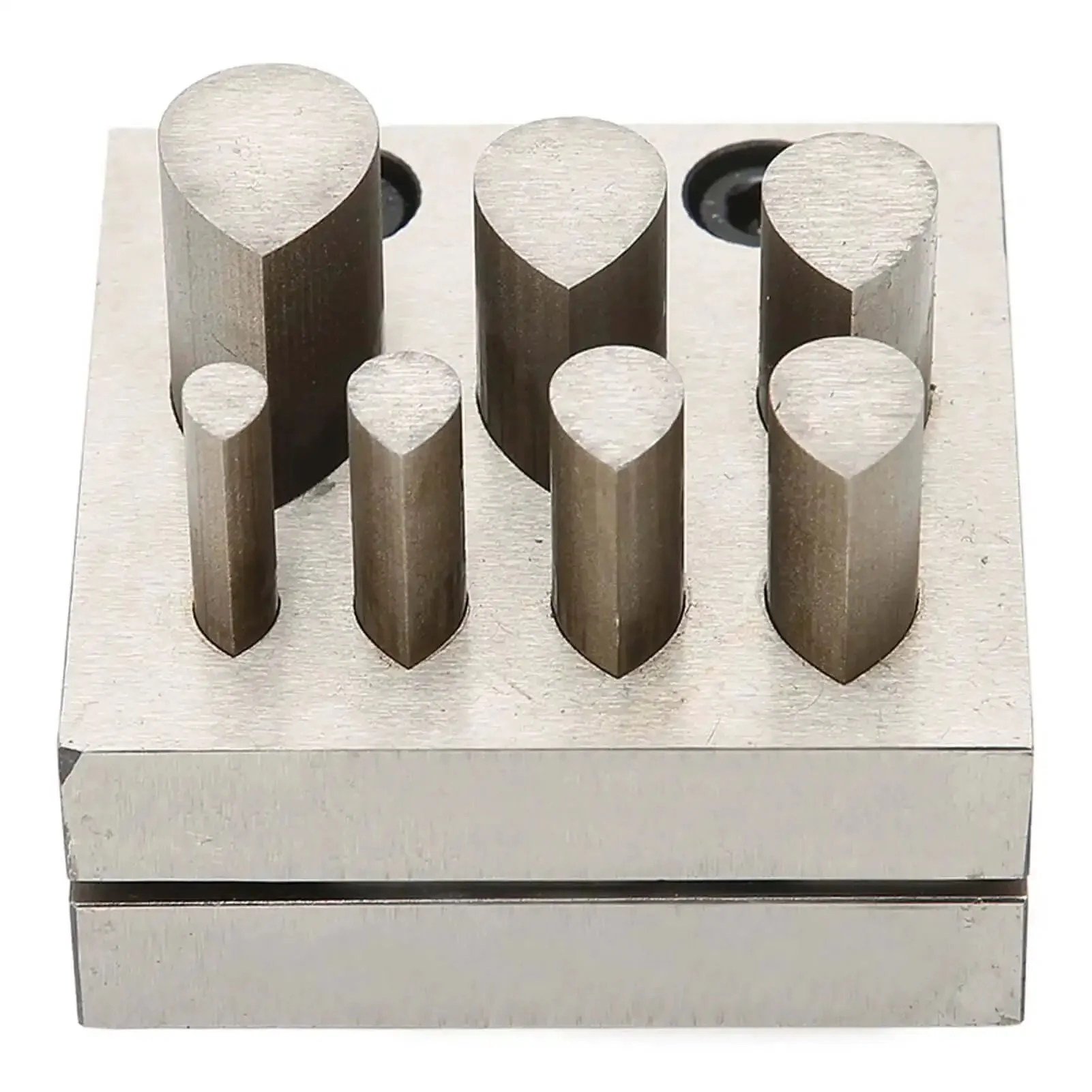 Pro Grade Disc Cutter Set For Jewelry Making, 7 Size Punch Die Plates With Flat Bottom For Accurate Punching, Metal Cutting Tool For Pendants, Charms, Beads, And Disc Forming - Image 7