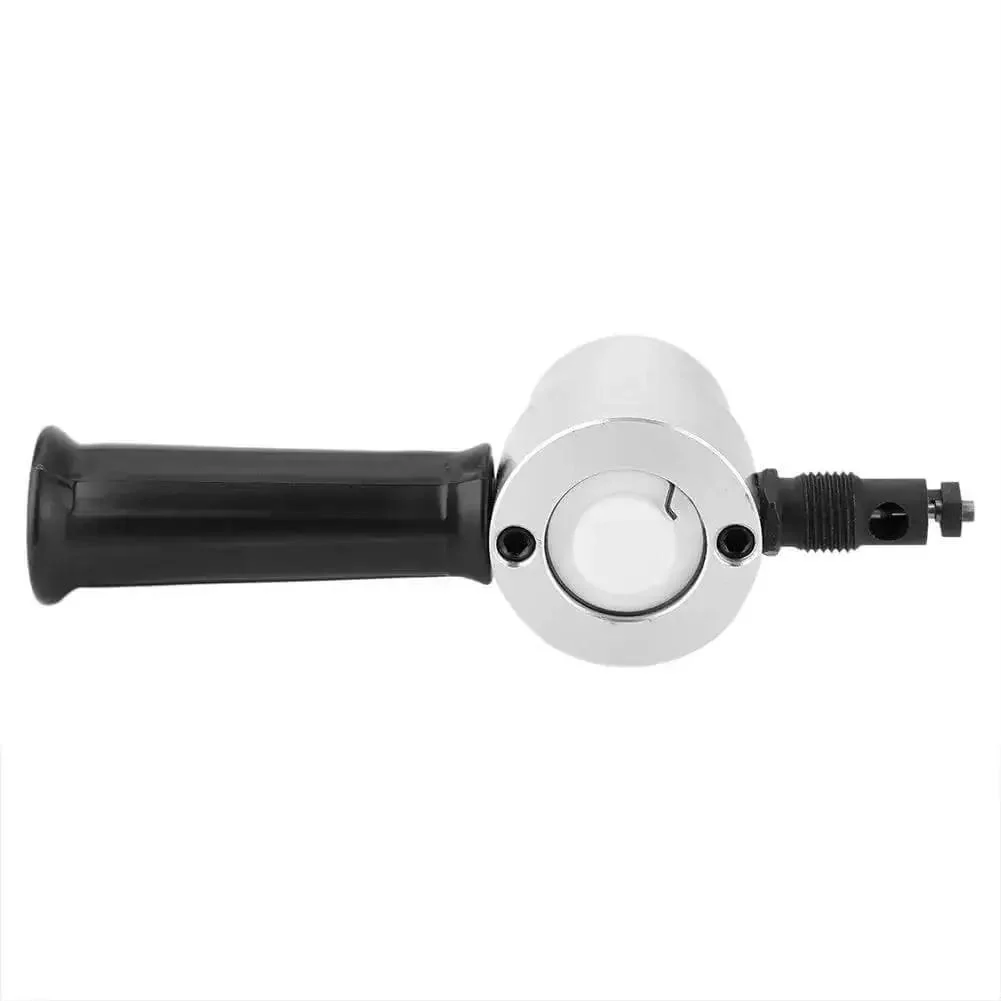 Pro Grade Double Head Metal Nibbler Drill Attachment For Cutting Stainless Steel Iron Aluminum Copper Sheets Portable Electric Sheet Cutter With Adjustable Heads For Straight Cuts - Image 3