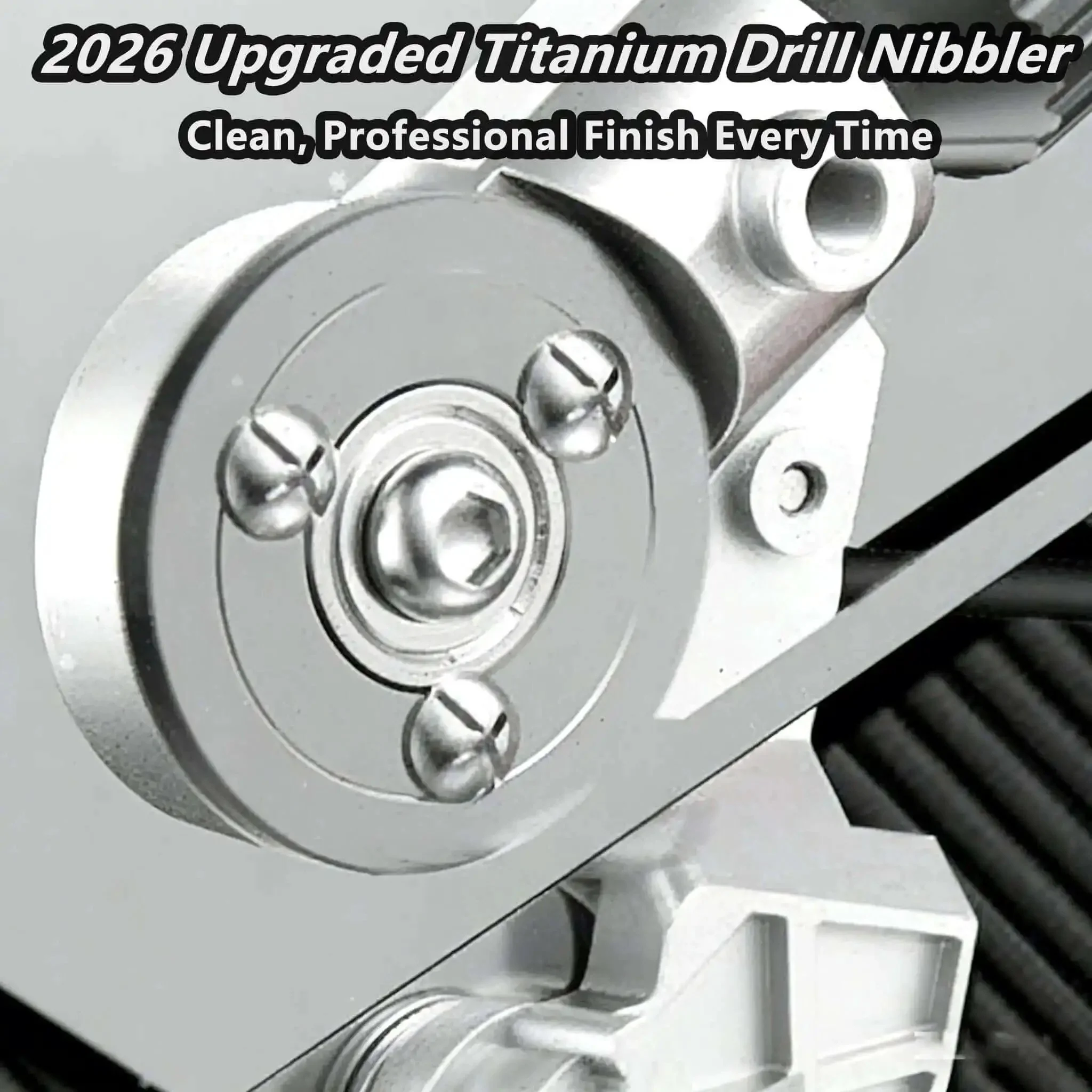 Pro Grade Drill Nibbler Attachment For Sheet Metal Cutting With Coated Blade And Universal Adapter Electric Drill Plate Cutter For Iron Steel Copper DIY Projects 2 Pack - Image 7