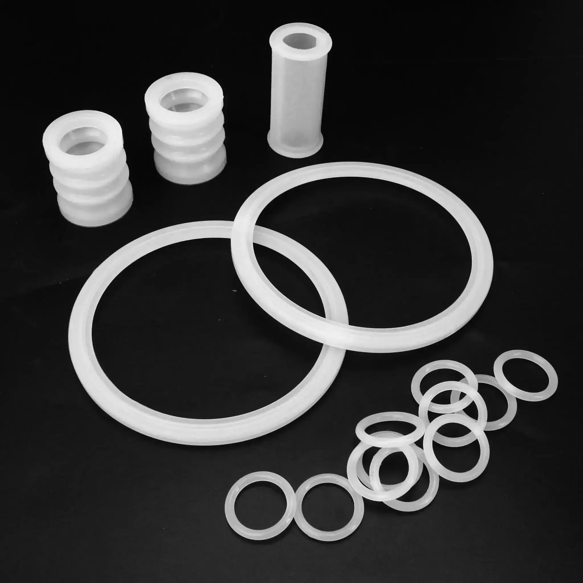 Pro Grade Food Grade Silicone Seal Kit For Soft Serve Ice Cream Makers 15 Piece O Rings And Gasket Set Compatible With YIKAFU YKF COOCO Machines Replacement Spare Parts - Image 2