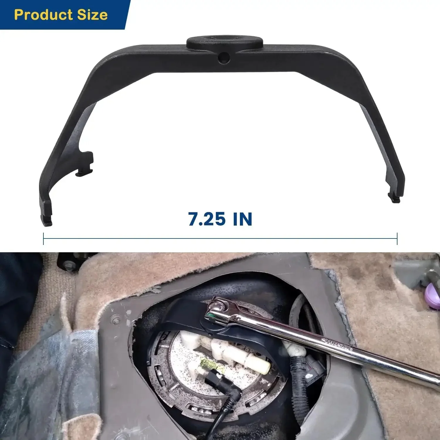 Pro Grade Fuel Tank Lock Ring Tool For Quick Fuel Pump Sender Removal And Installation Universal Car Repair Kit Fits Jeep Wrangler Dodge Ram Chevy Silverado Ford Nissan Hyundai Santa Fe And More - Image 4