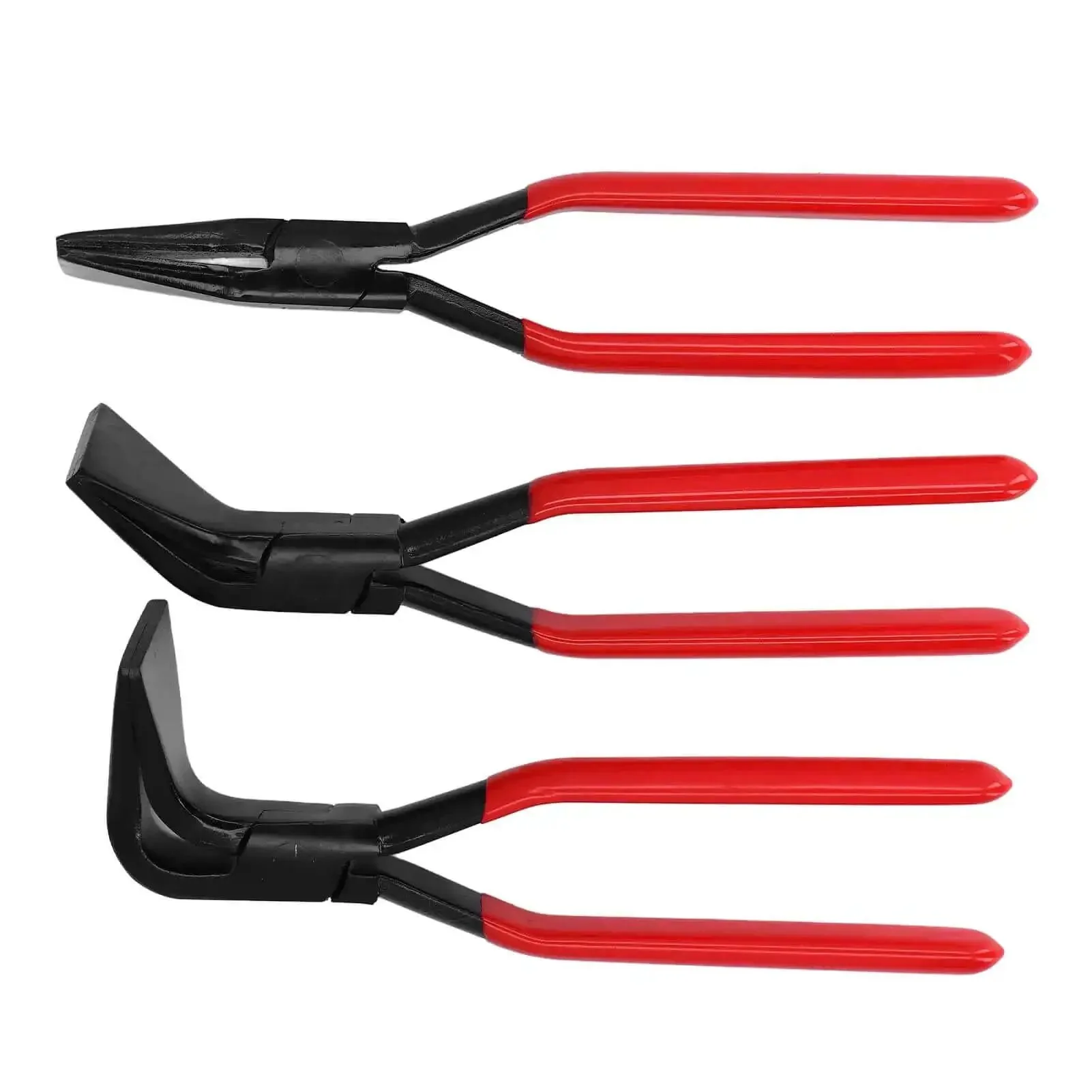 Pro Grade Hand Seamer Pliers With Interchangeable Straight 45 Degree And 90 Degree Jaws For Precise Sheet Metal Flattening And Bending High Carbon Steel 30-35 HRC 2.36 Inch Wide Jaws Built For HVAC And Metalworking - Image 5
